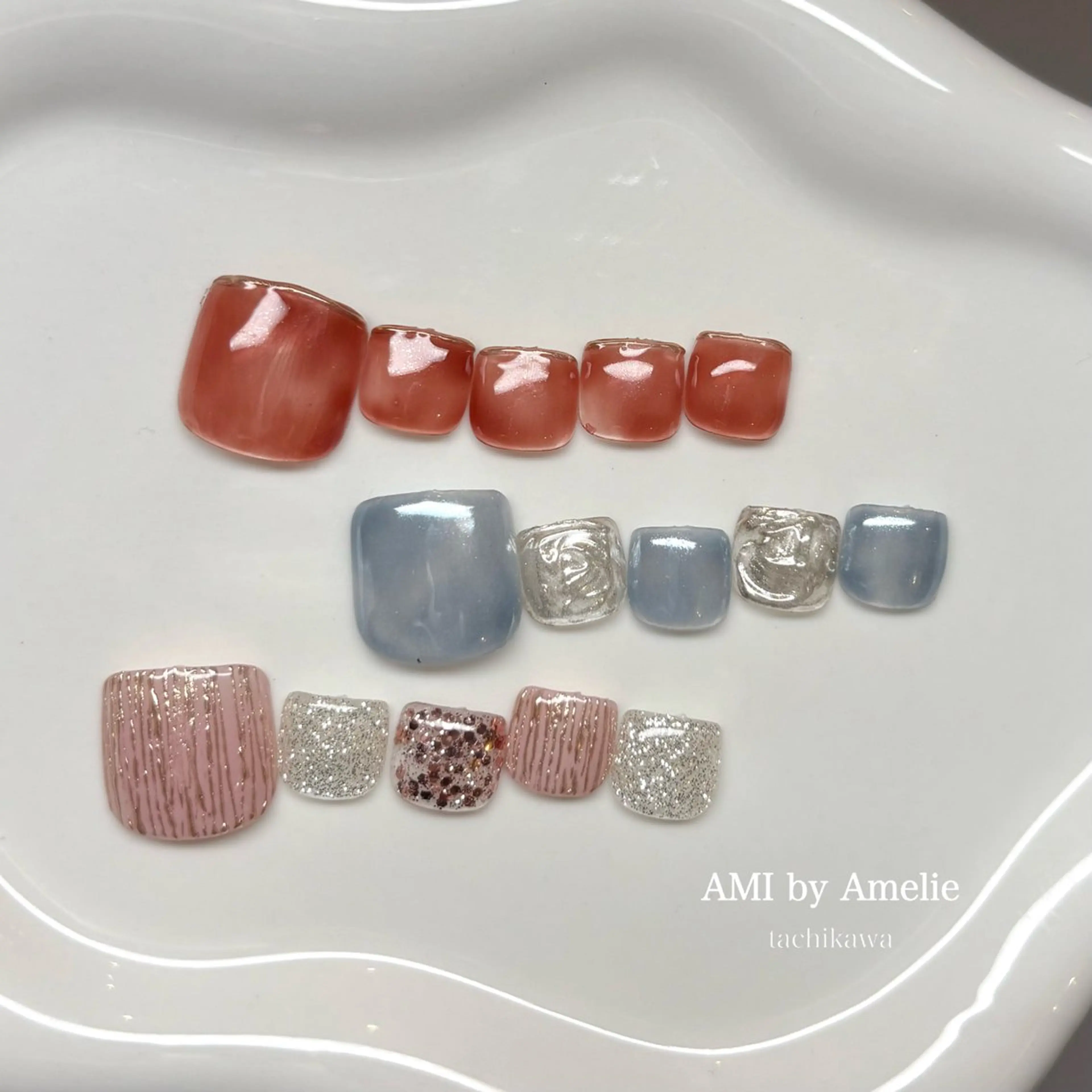 【オフ無】FOOT店内サンプルデザインコース🍍の写真