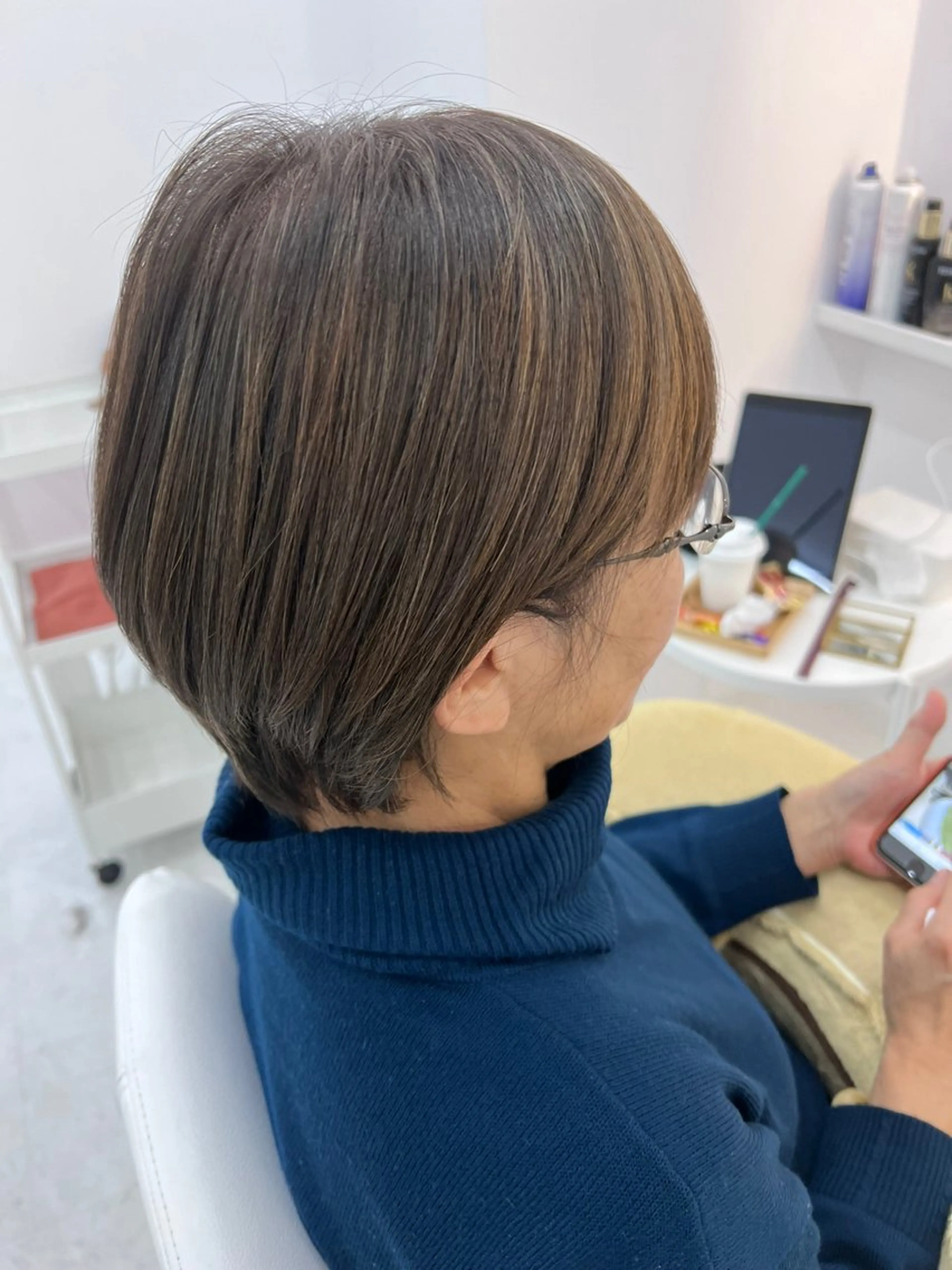 ショート 北村 奈央のヘアスタイル