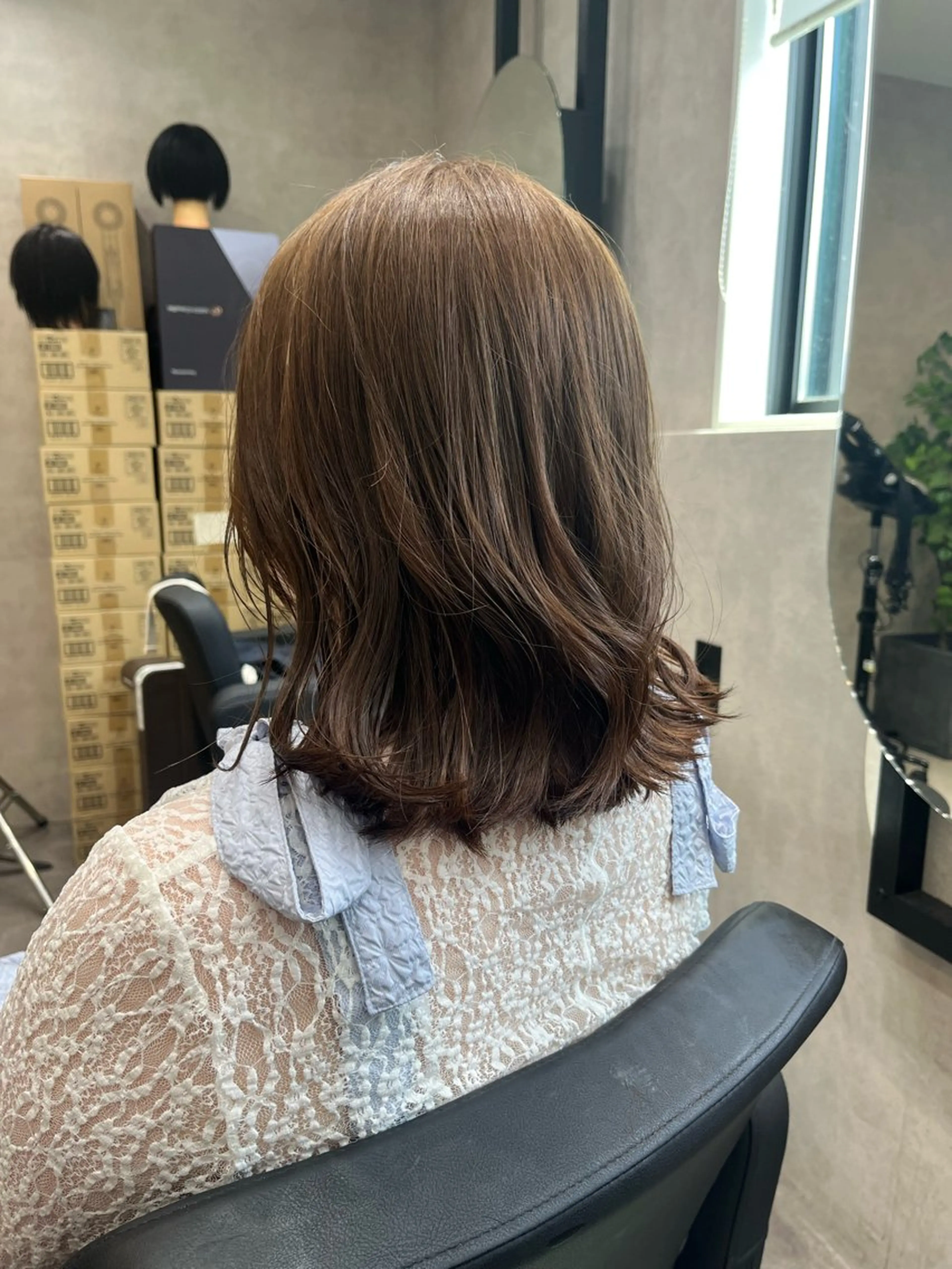 ミディアム 森本峻介 ボブ/透明感カラーのヘアスタイル