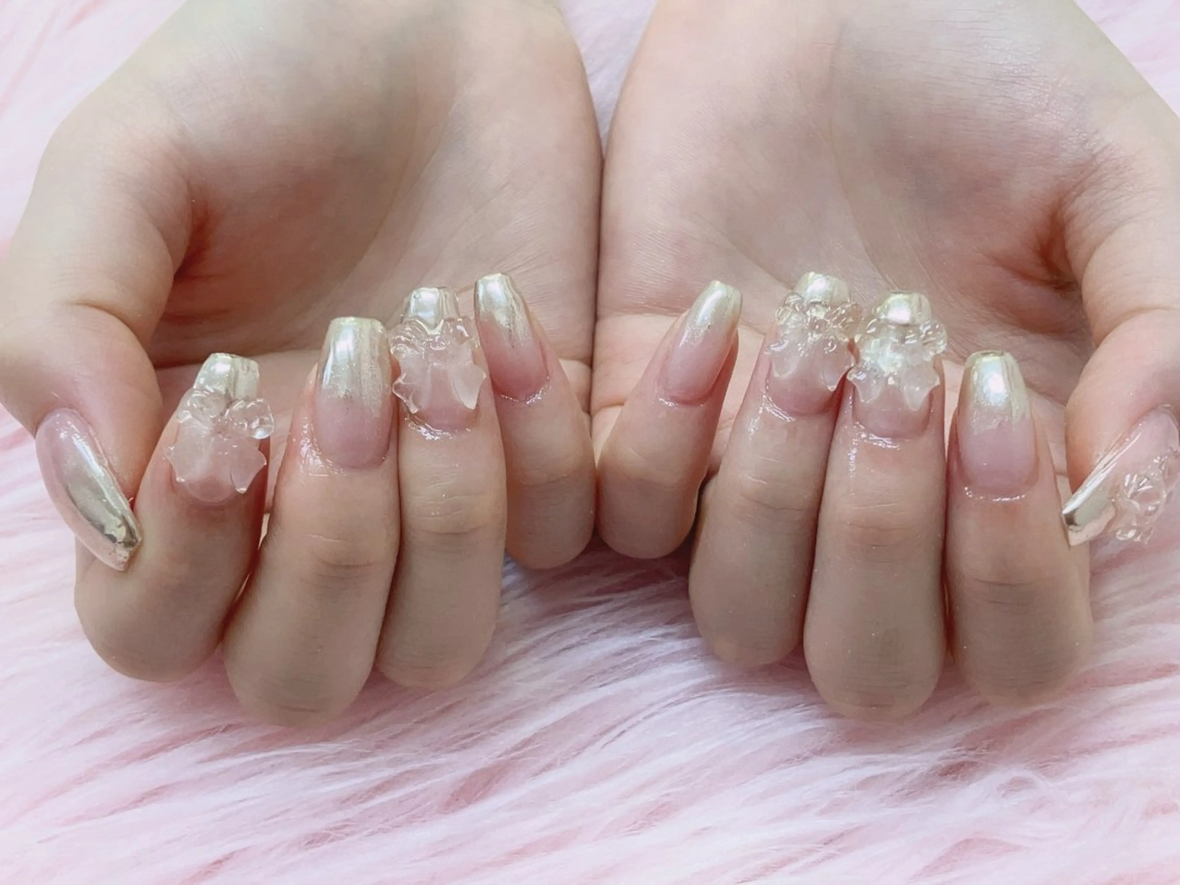 ネイル ハンドネイル ハンドケア 💜MIYA nail川崎店のネイルデザイン