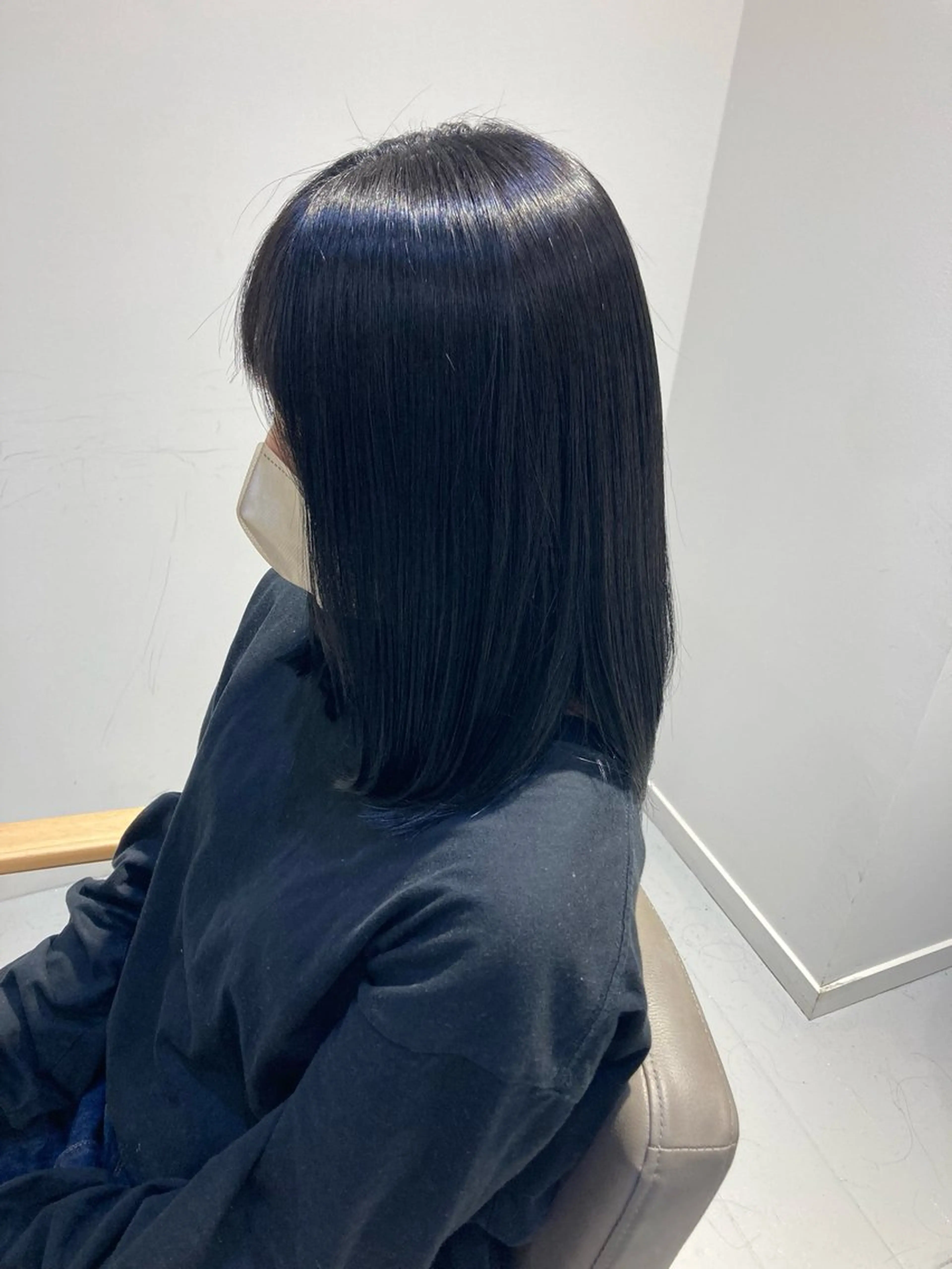 ミディアム ヘアカラー トリートメント 🫧ゆうき🪽 髪質改善/ハイライトのヘアスタイル