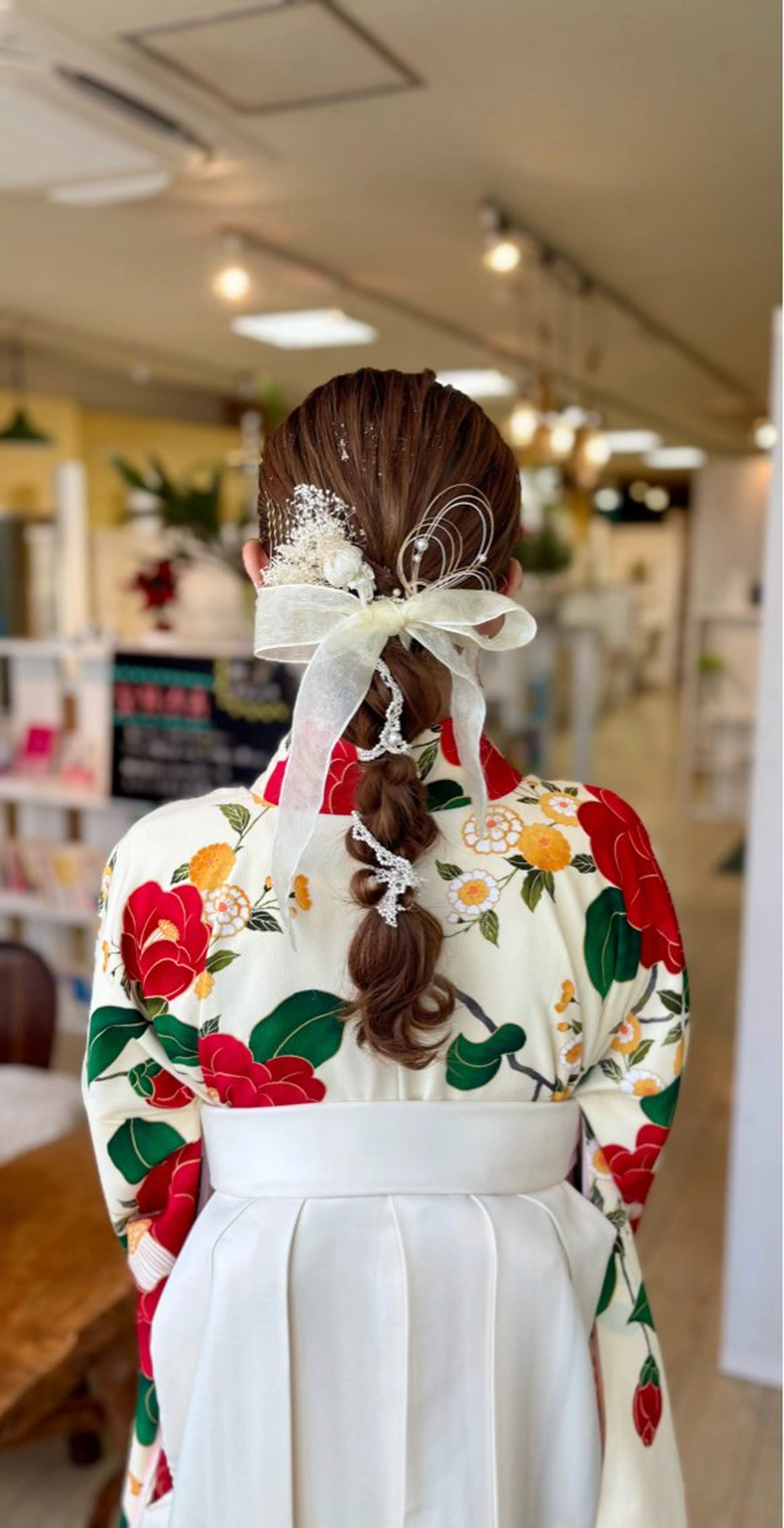 ロング 卒業式のヘアスタイル 岩谷 美香のヘアスタイル