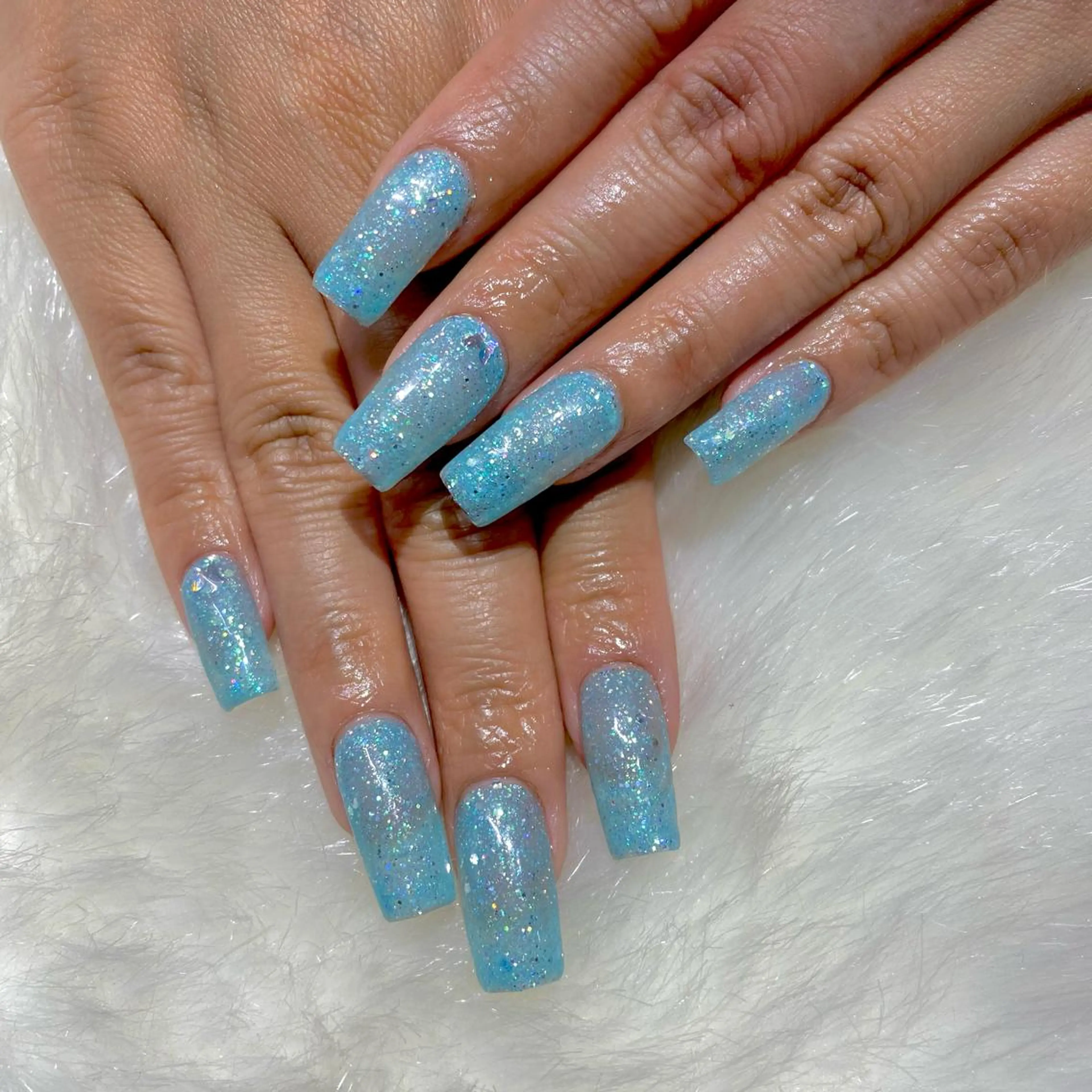 ネイル スカルプネイル Amber21.所属・Nagahama Akariのネイルデザイン