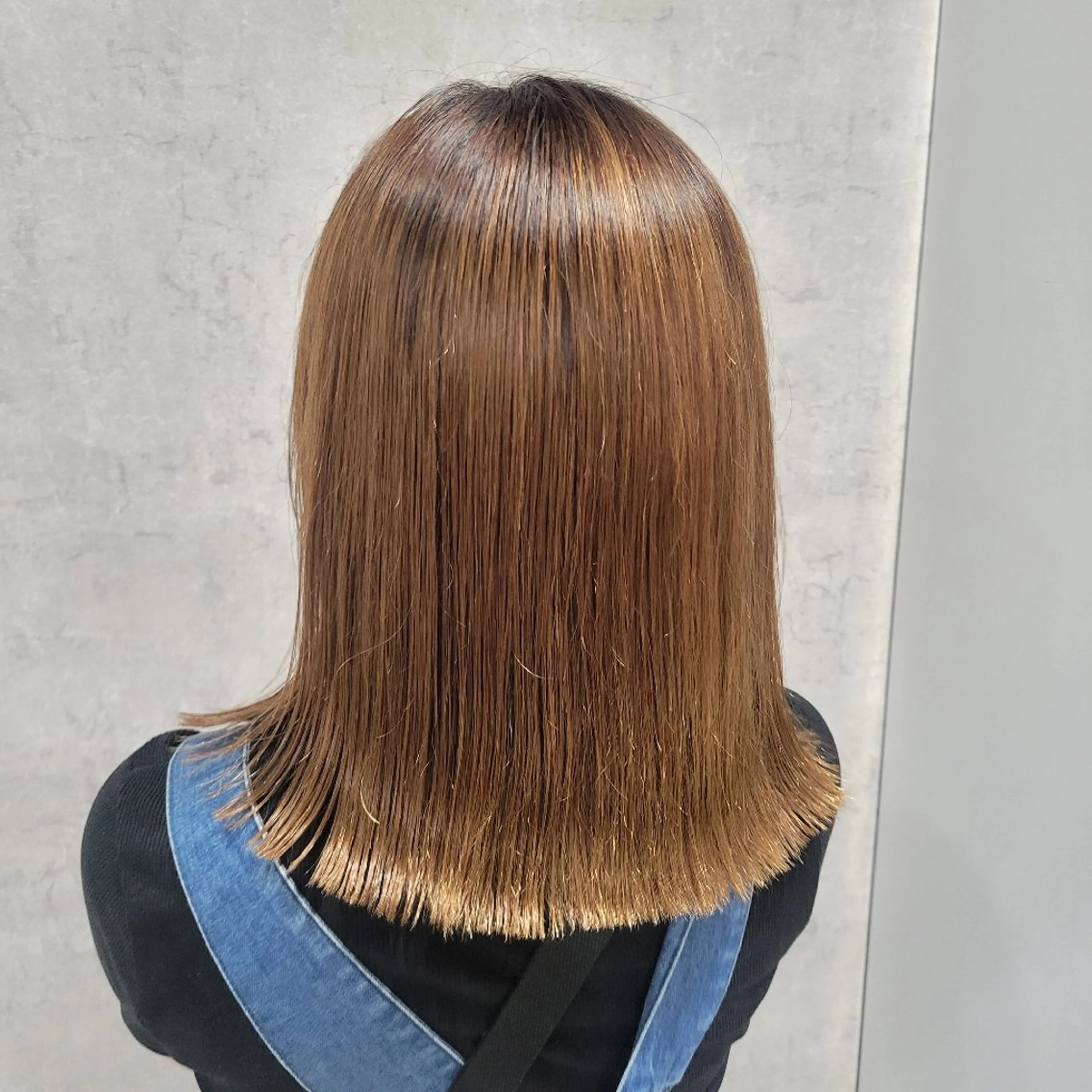 ミディアム 髪質改善 縮毛矯正 大辻健太(オオツジ ケンタ)/髪質改善のヘアスタイル