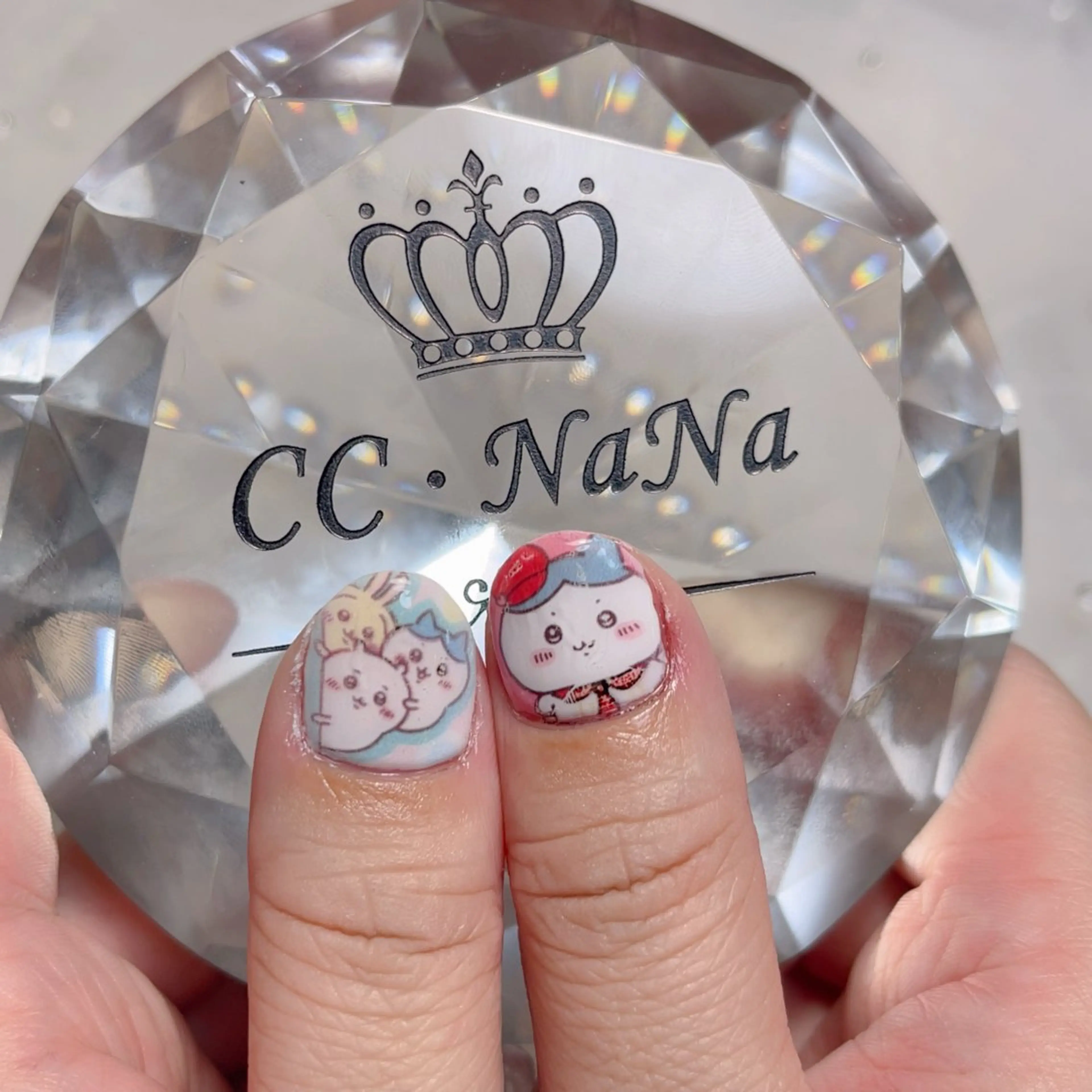 ネイル 💎CC・NaNa 韓国風ネイル🌙Cのネイルデザイン