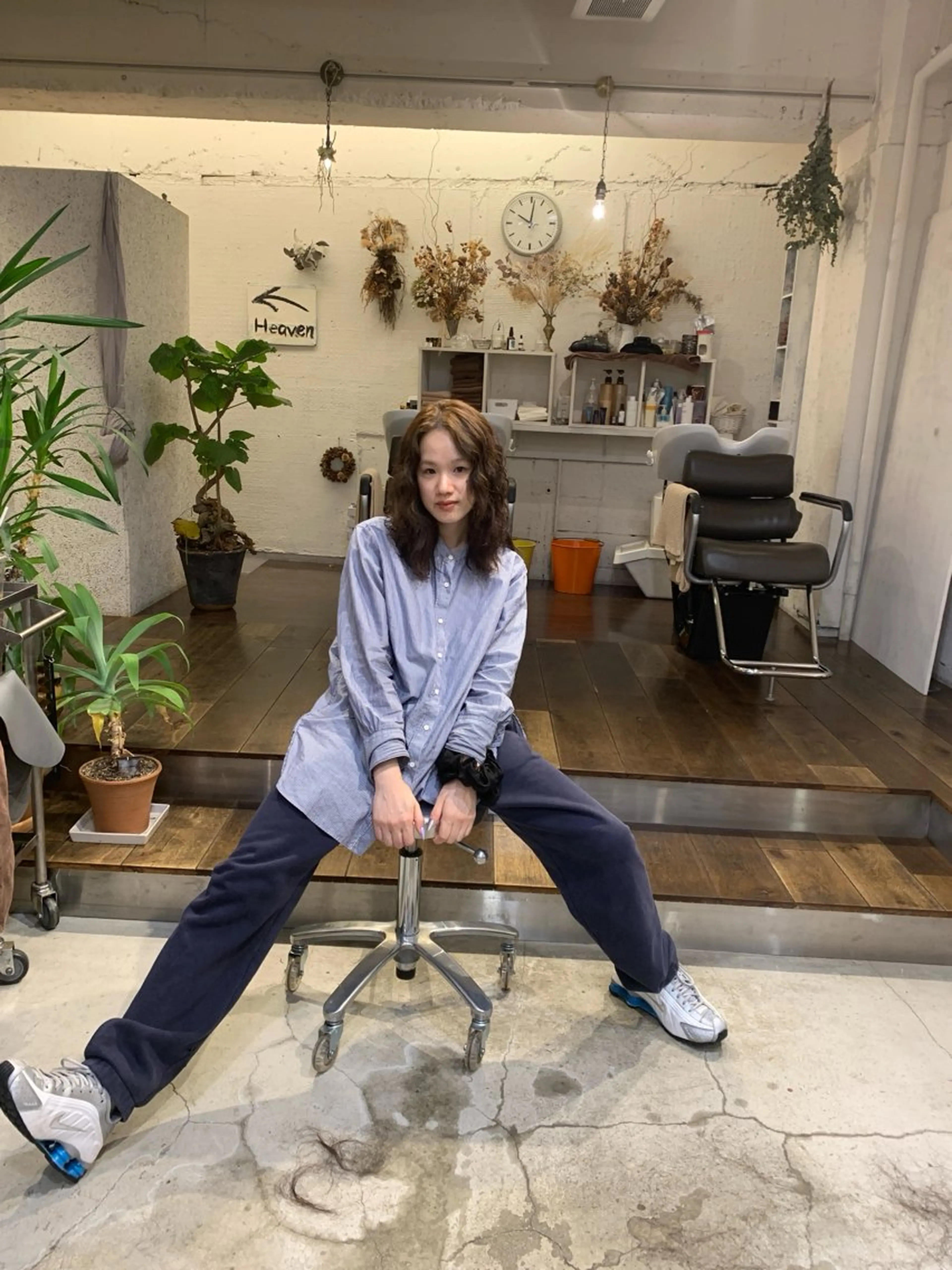 ミディアム カラー パーマ 【takk】 ナカヤママサヨシのヘアスタイル