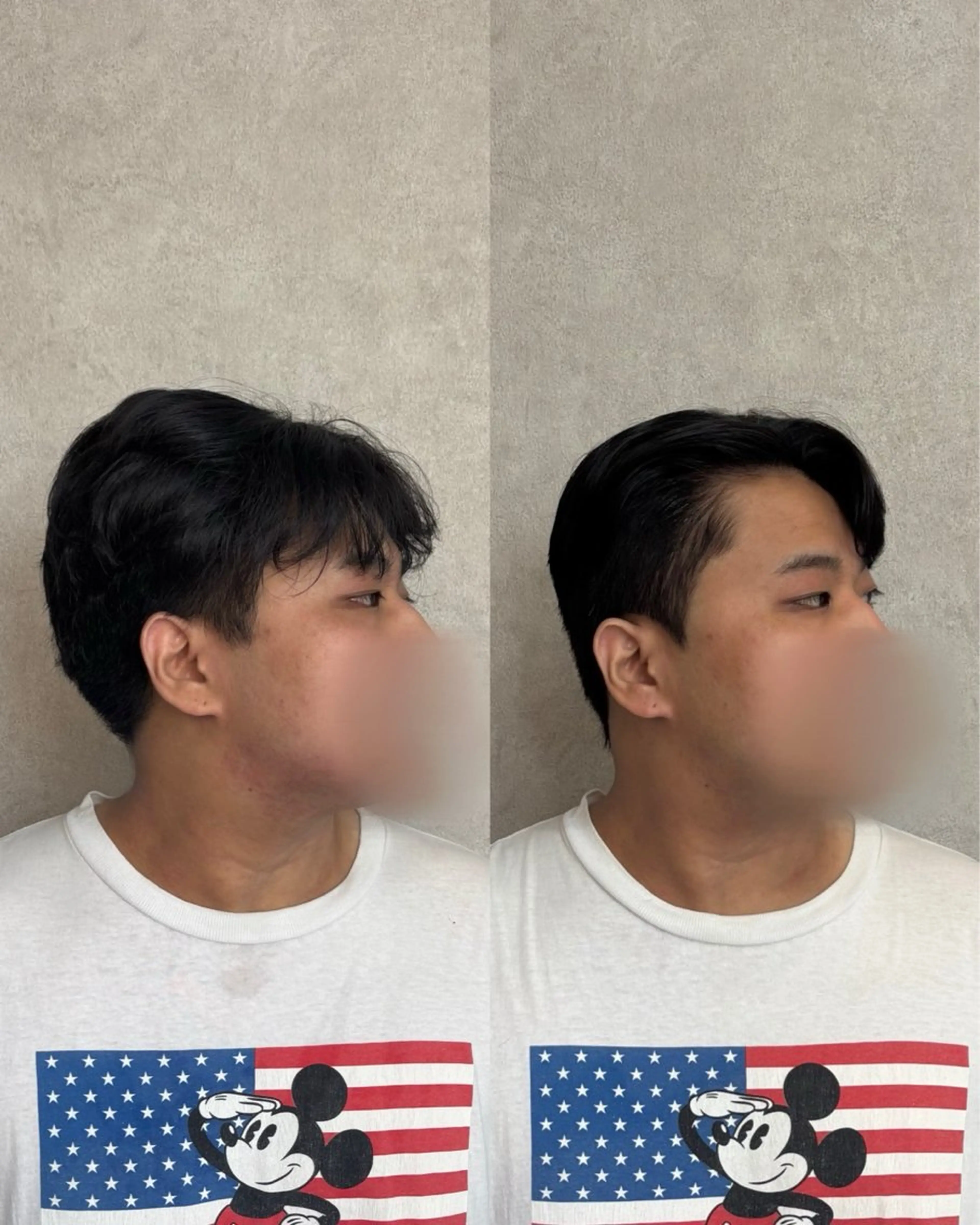 ショート パーマ メンズ カット パーマ 韓国メンズヘア/ ダウンパーマ/歩夢のヘアスタイル