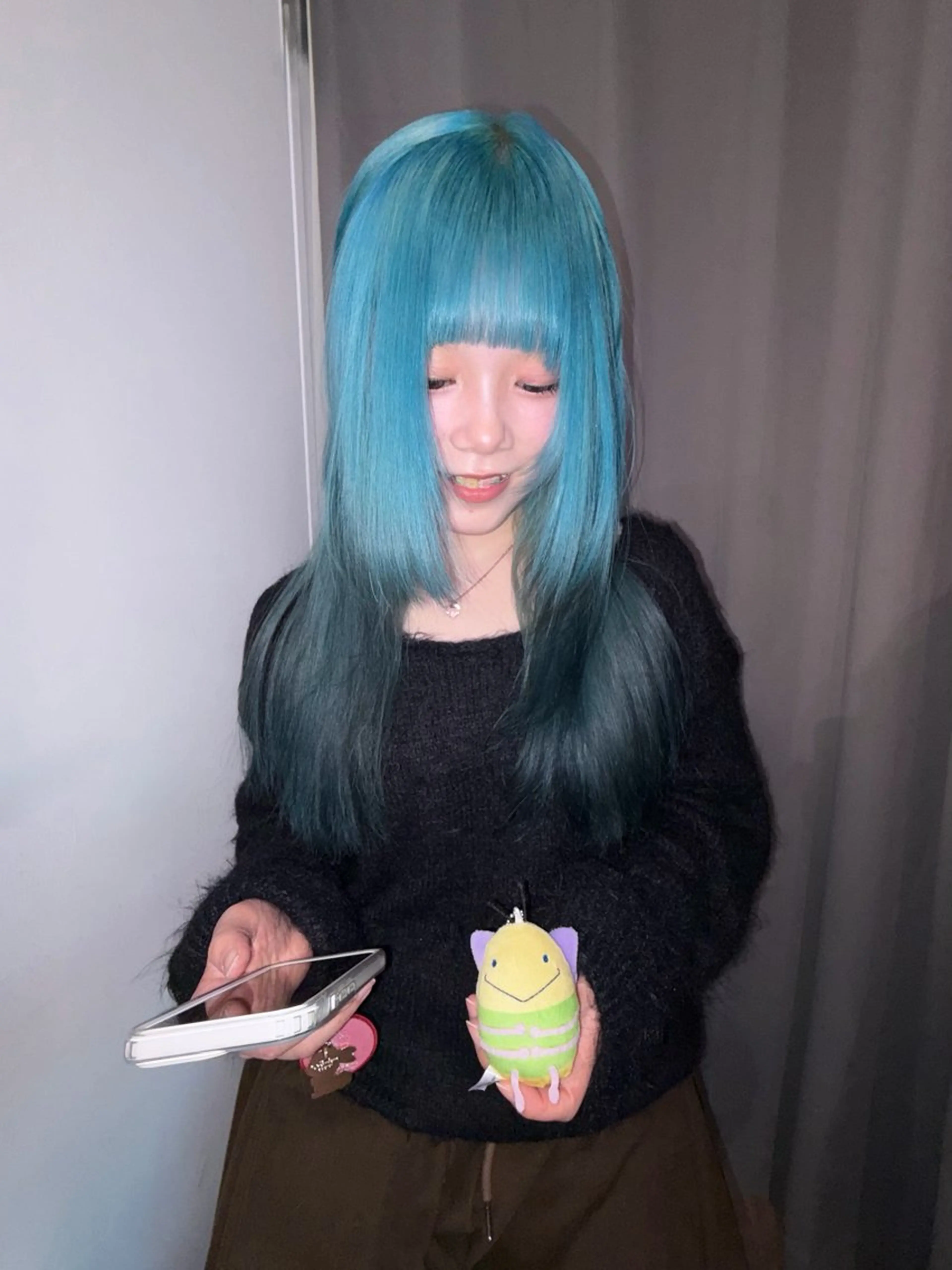 ロング カラー カット ヘアカラー トリートメント ボブ/ダブルカラー 【渋谷】唐仁原 抄語のヘアスタイル