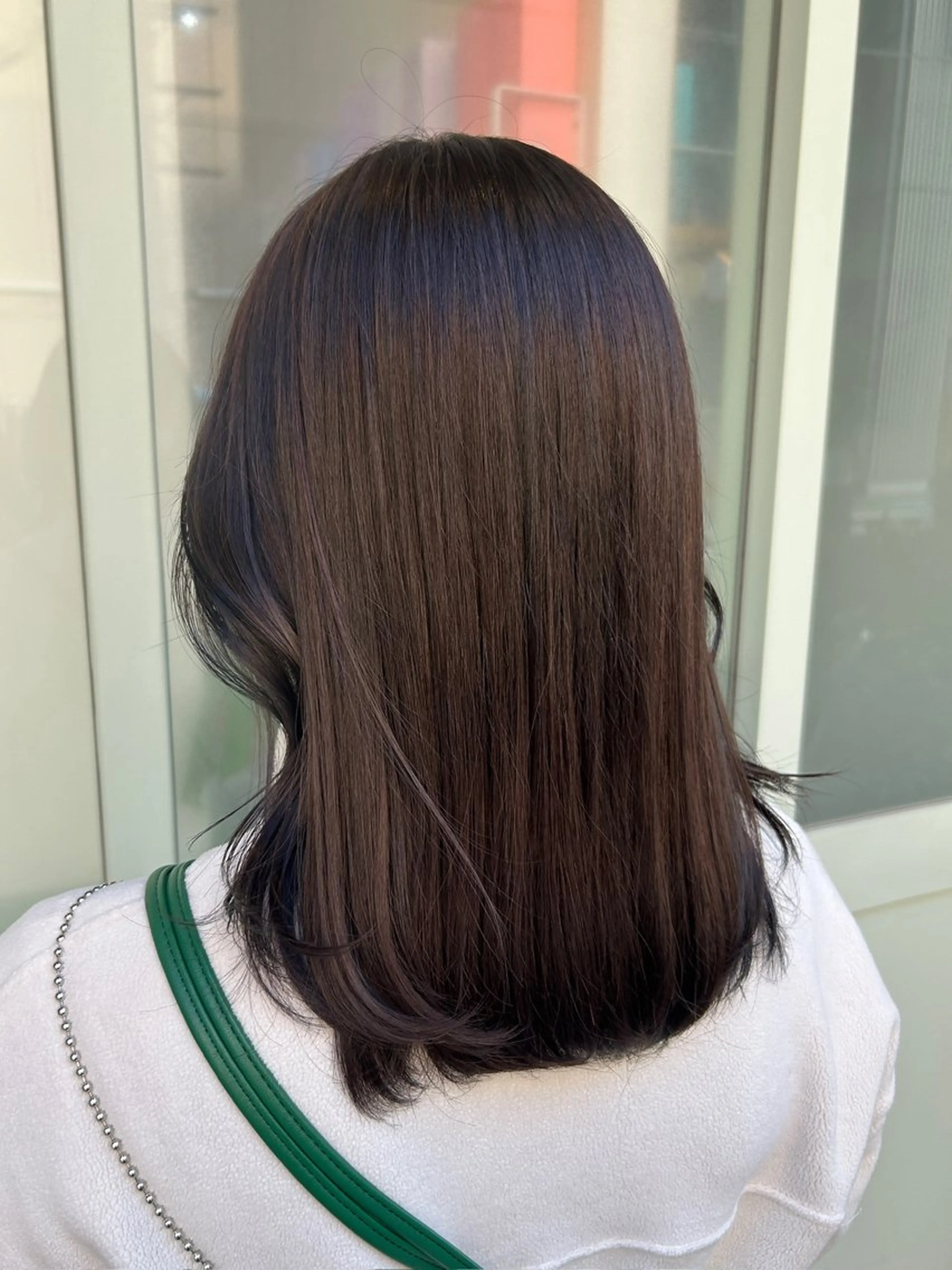 セミロング 宮地 和のヘアスタイル