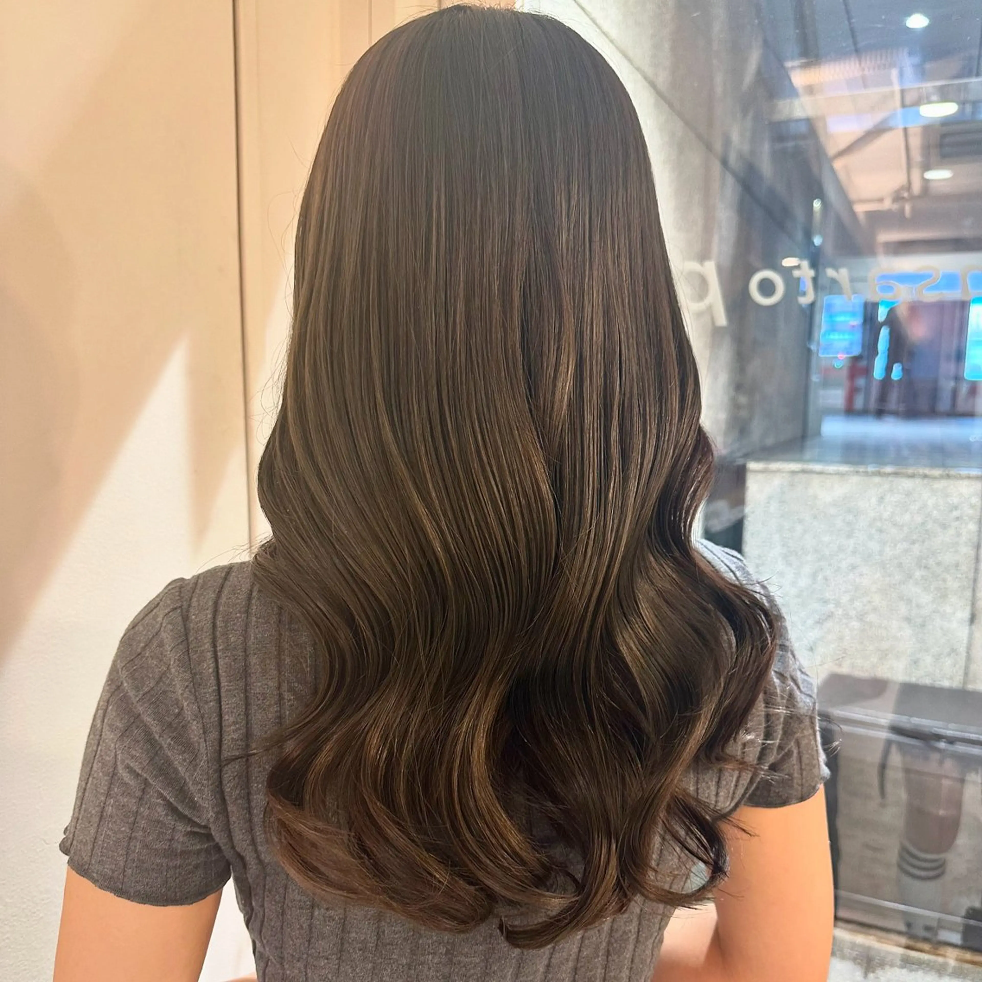 ロング カラー sakura カットモデル募集💖のヘアスタイル