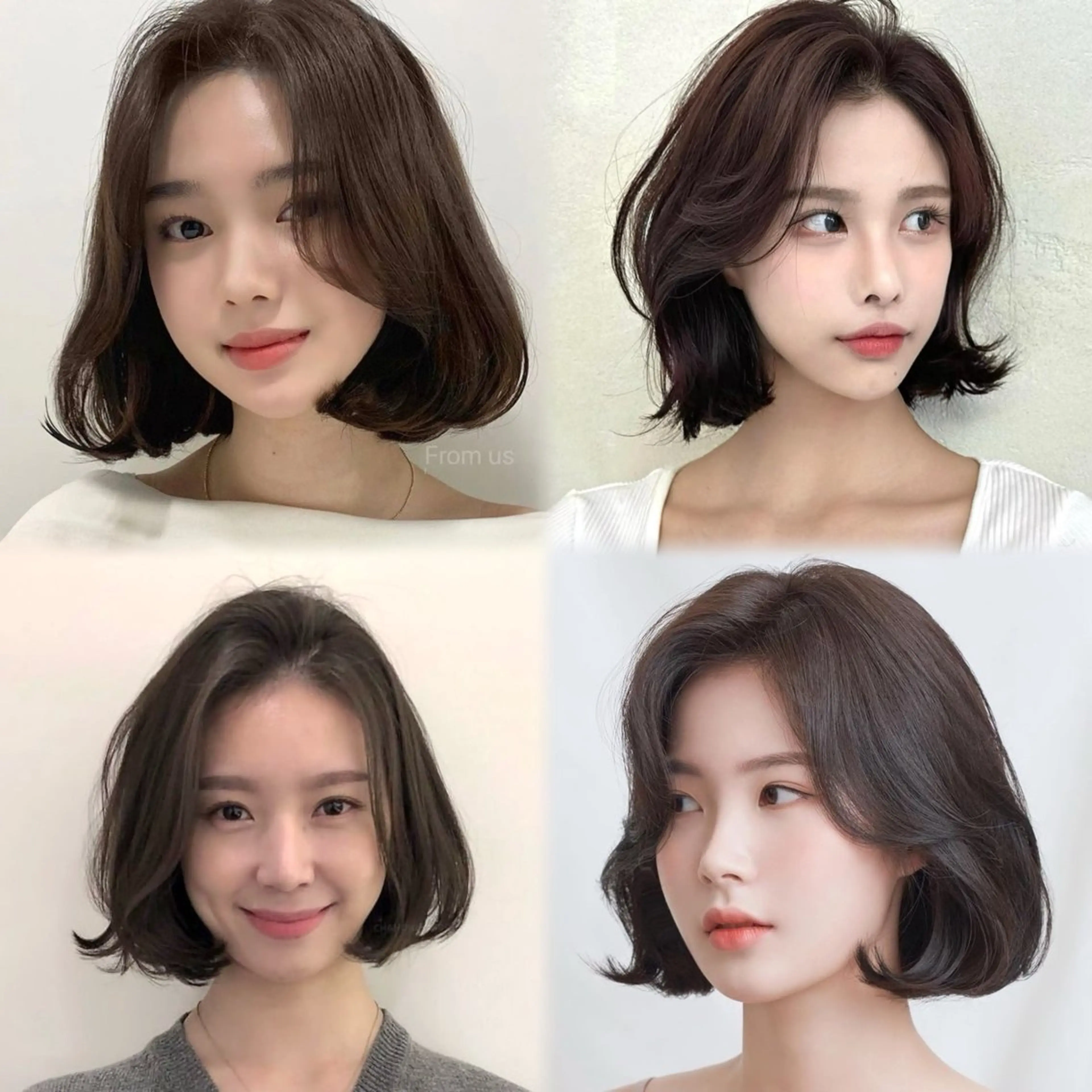 ボブカット+タンバルモリパーマの写真