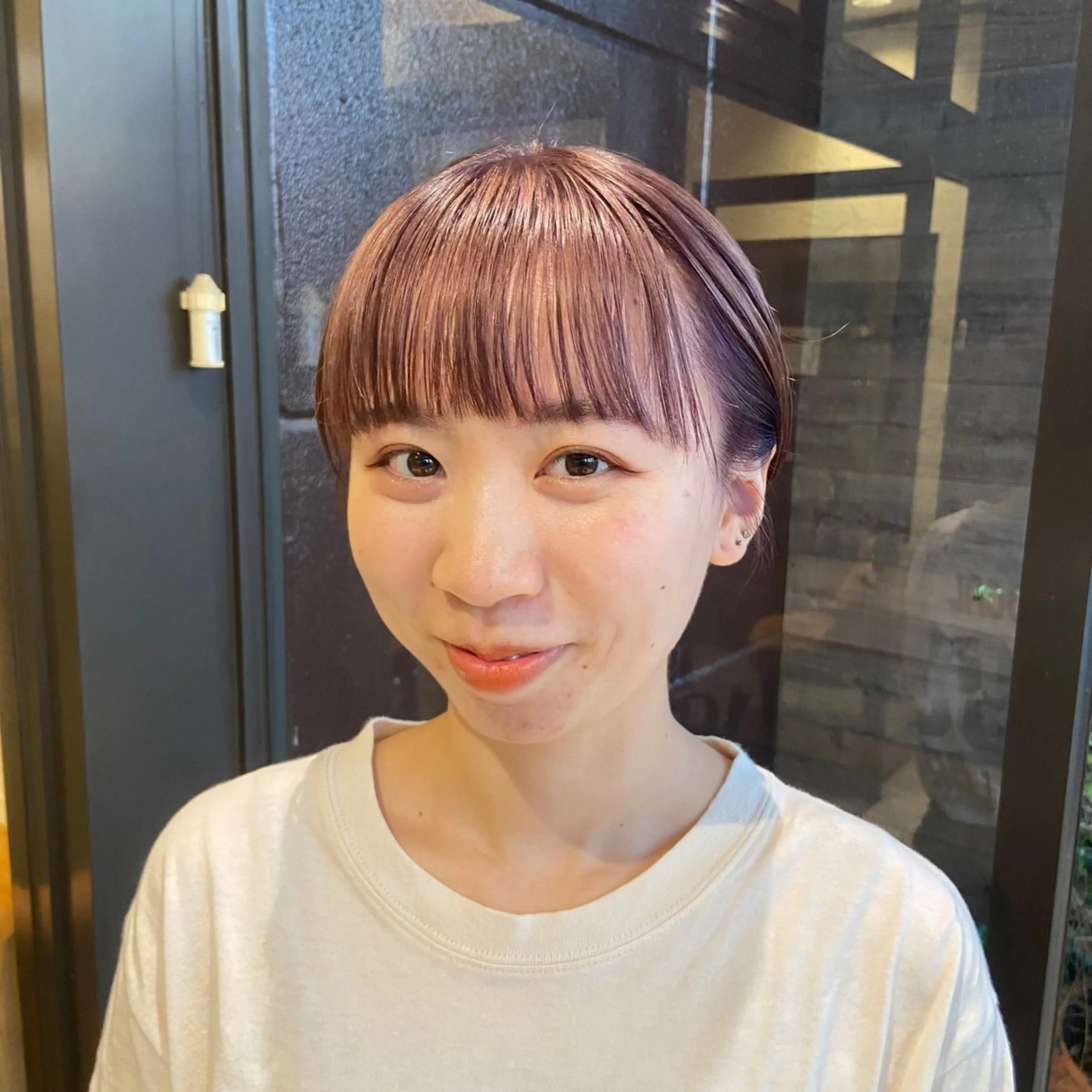 ショート カラー ゆうこ 🩷🩶のヘアスタイル