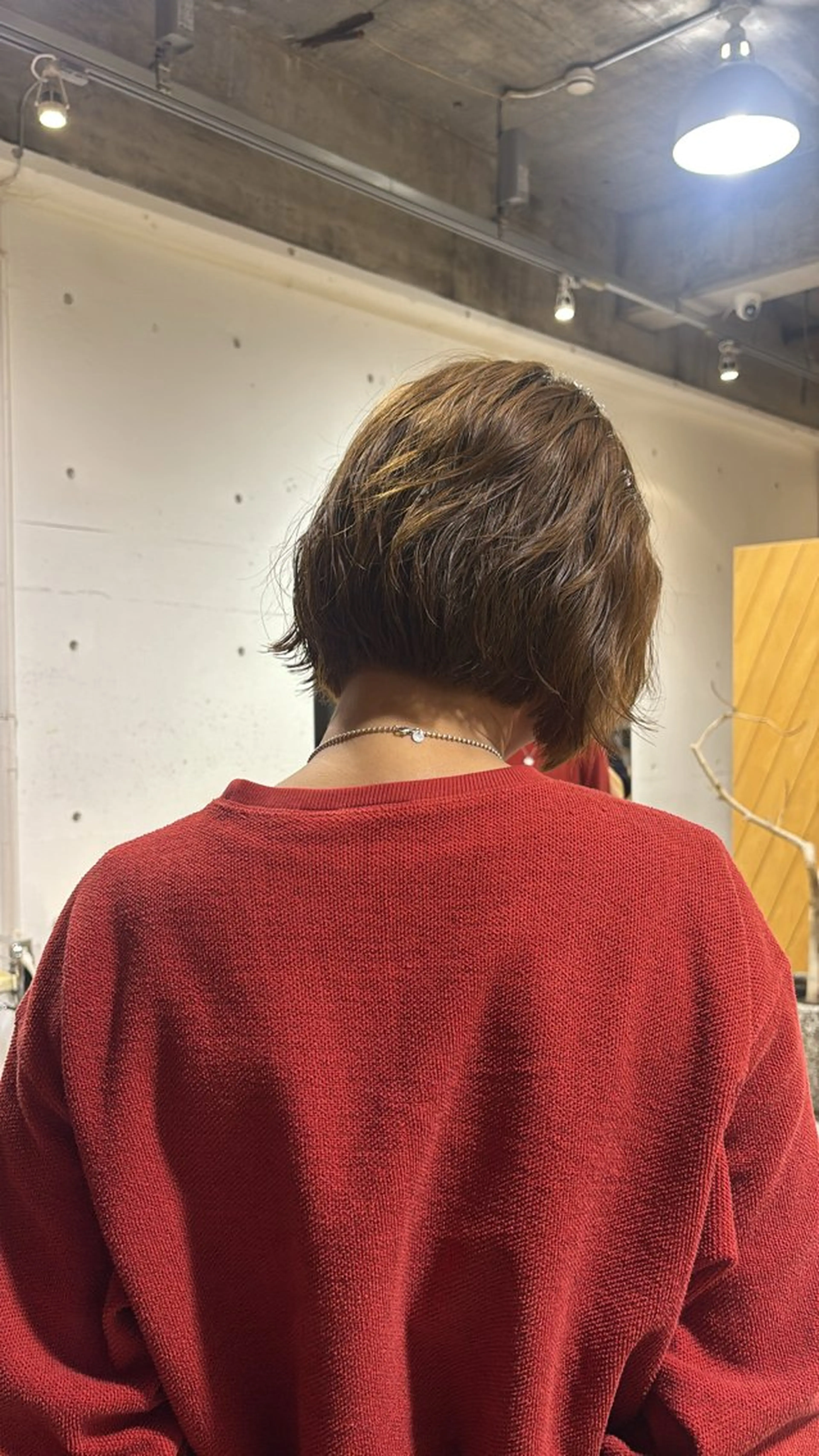 ショート パーマ IRO所属・岡田 祐樹のヘアスタイル