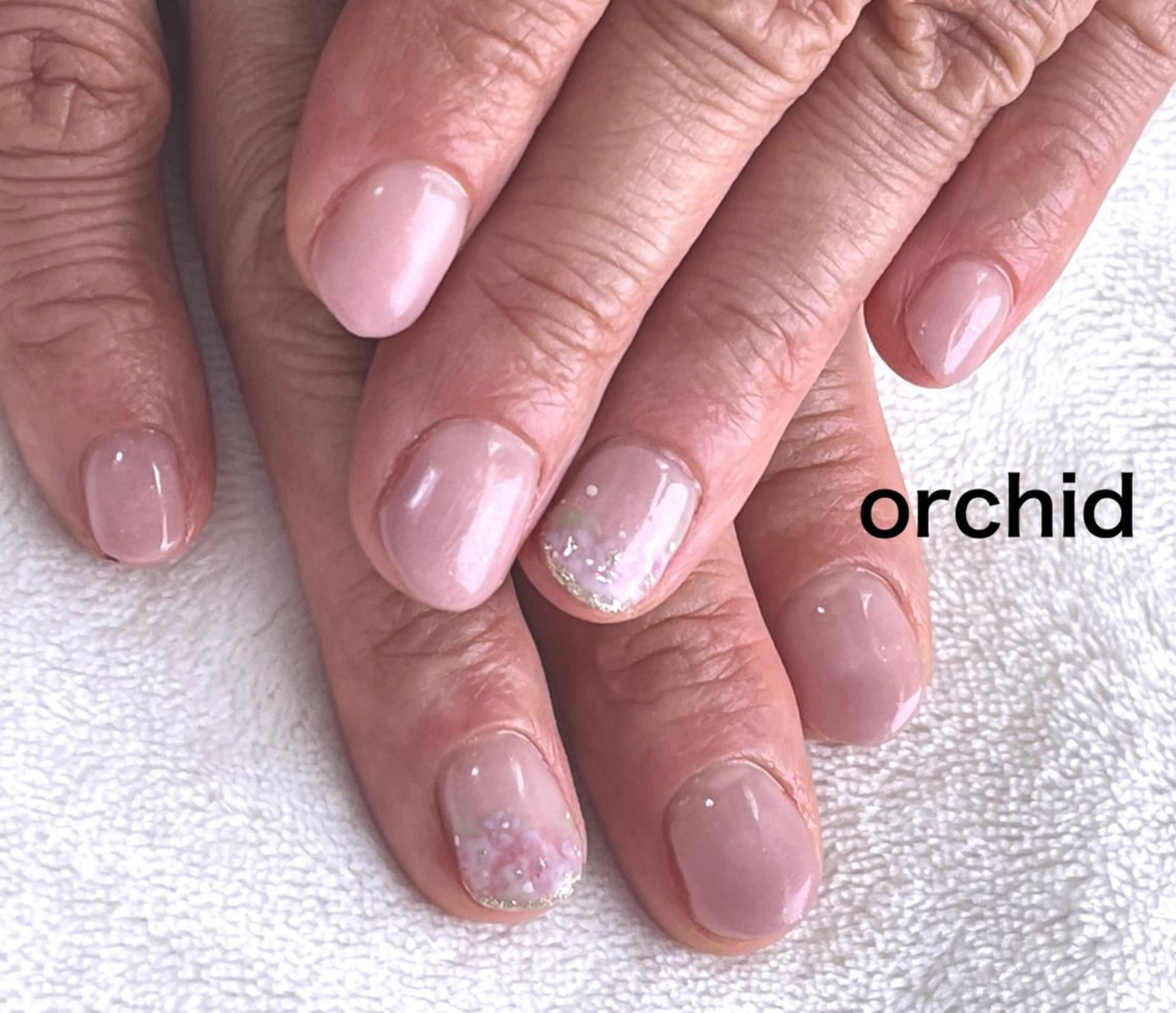 ネイル orchid ♡オーキッドのネイルデザイン