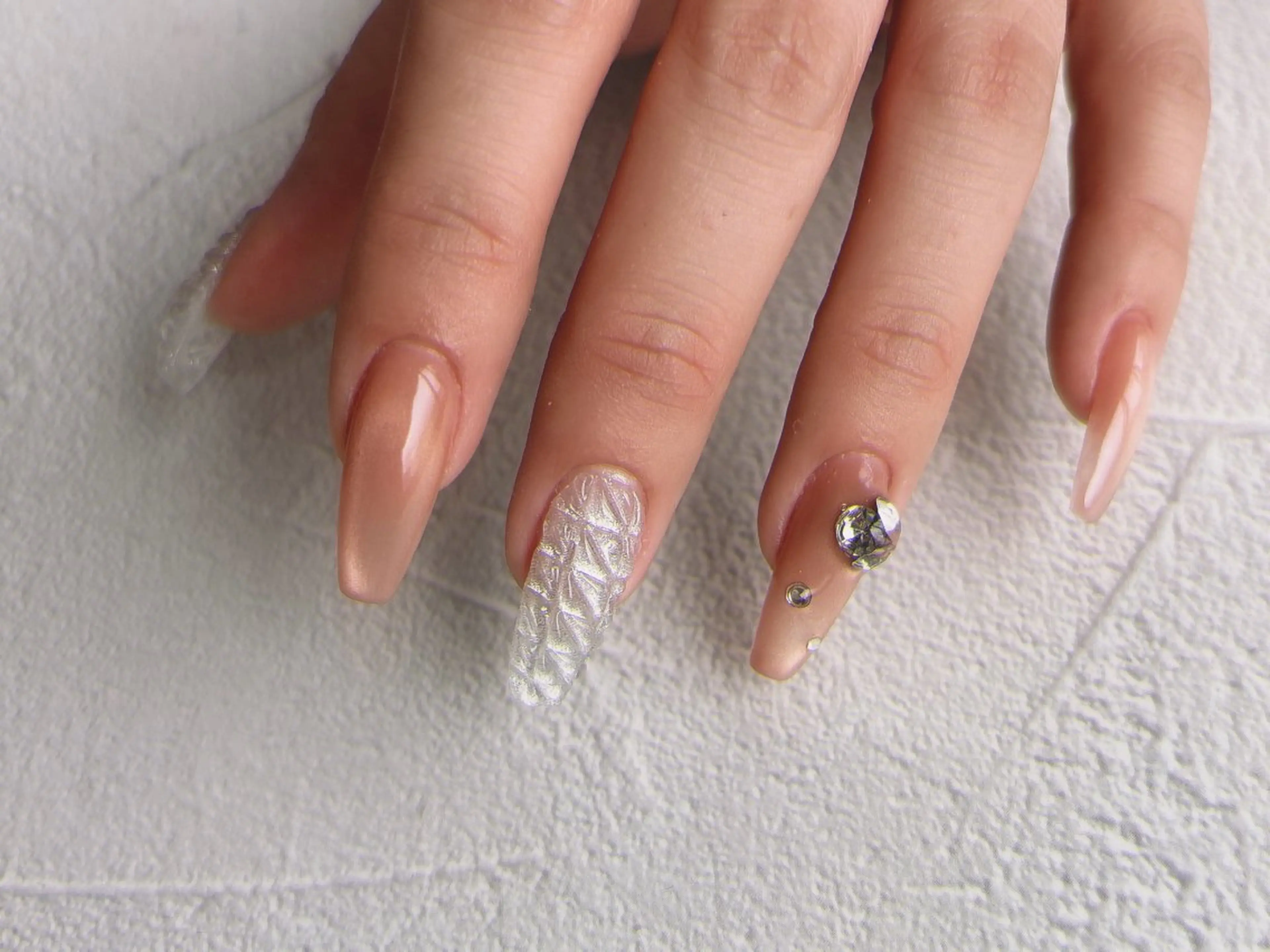 ネイル マグネットネイル スカルプネイル chem NAILSTUDIO所属・chem くりたももこのネイルデザイン