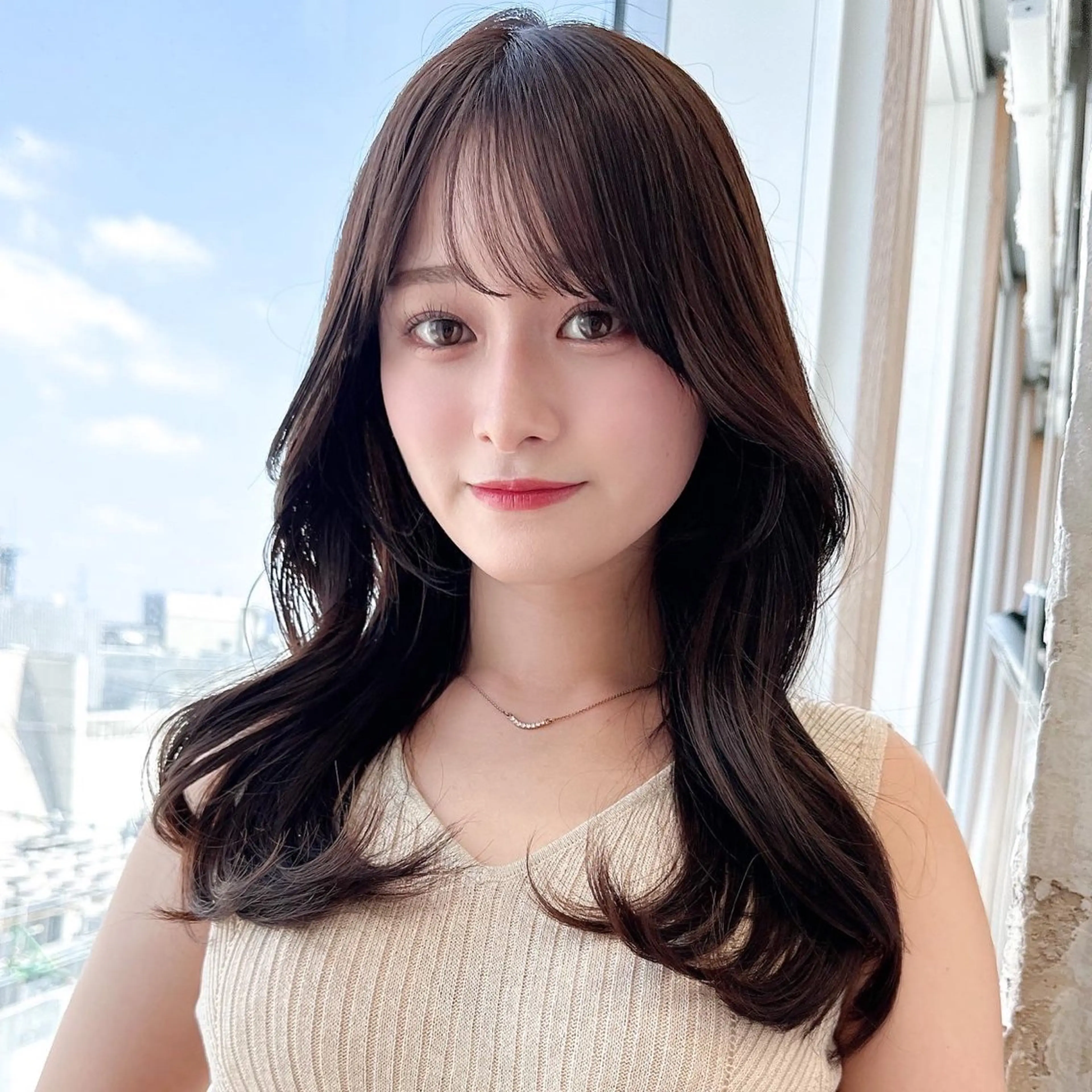 «新規»平日限定🌷︎⸝似合わせカット🤍うる艶カラー🤍トリートメント🌿9500の写真