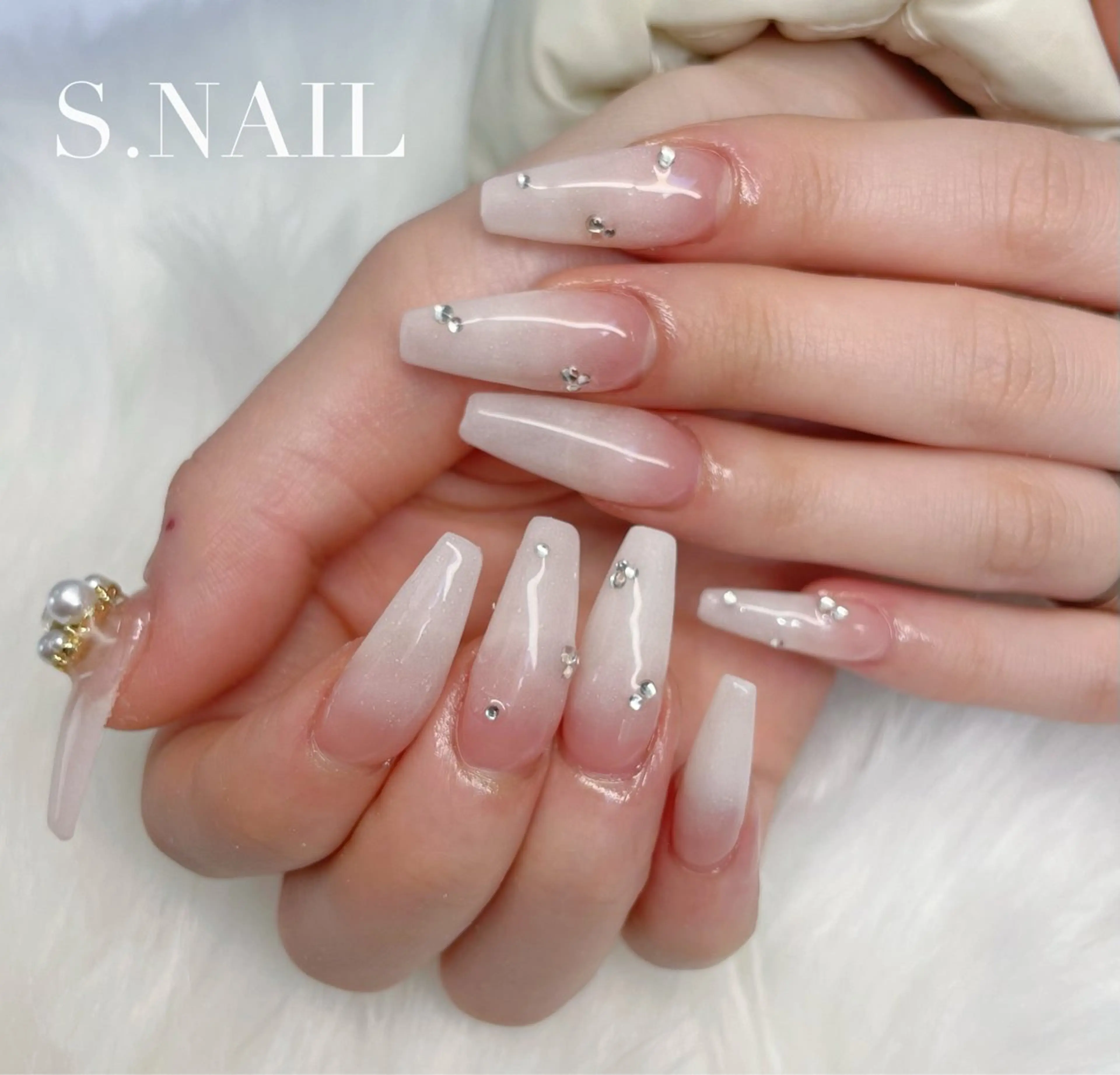 ネイル 持ち込み ハンドネイル S♡NAIL所属・S.NAIL Suuのネイルデザイン