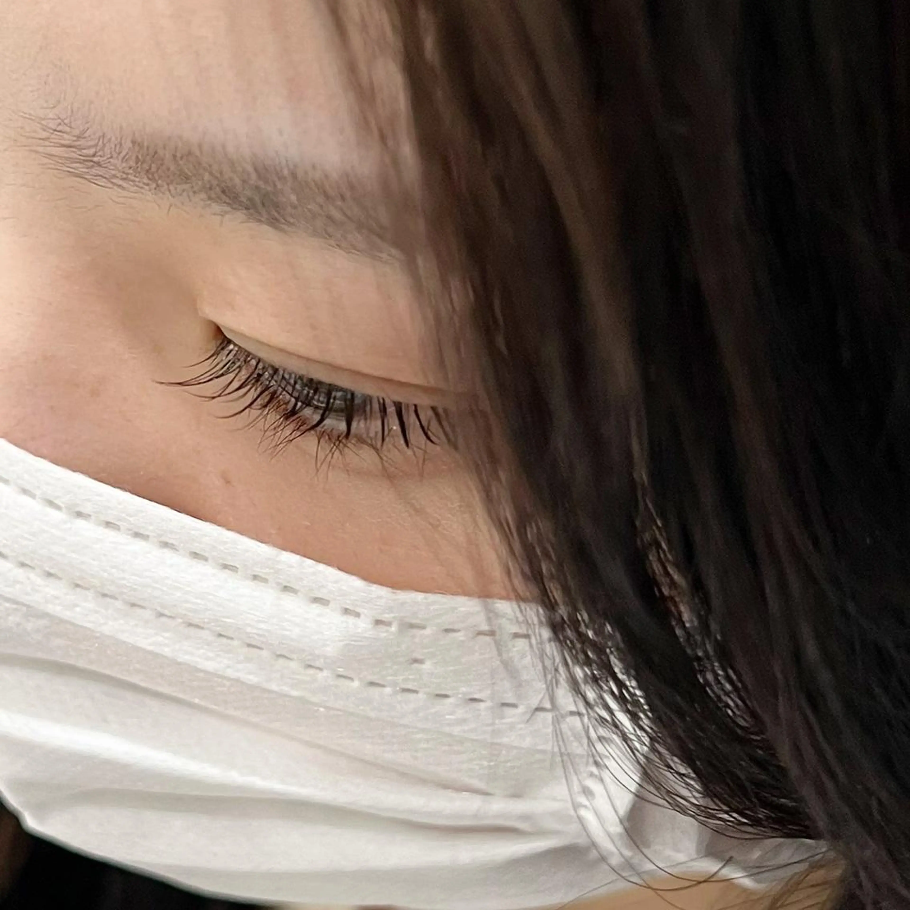 マツエク・マツパ フラットラッシュ Jカール ナチュラル eyelash salon Milly所属・eyelash salonMillyの眉毛・アイブロウイメージ