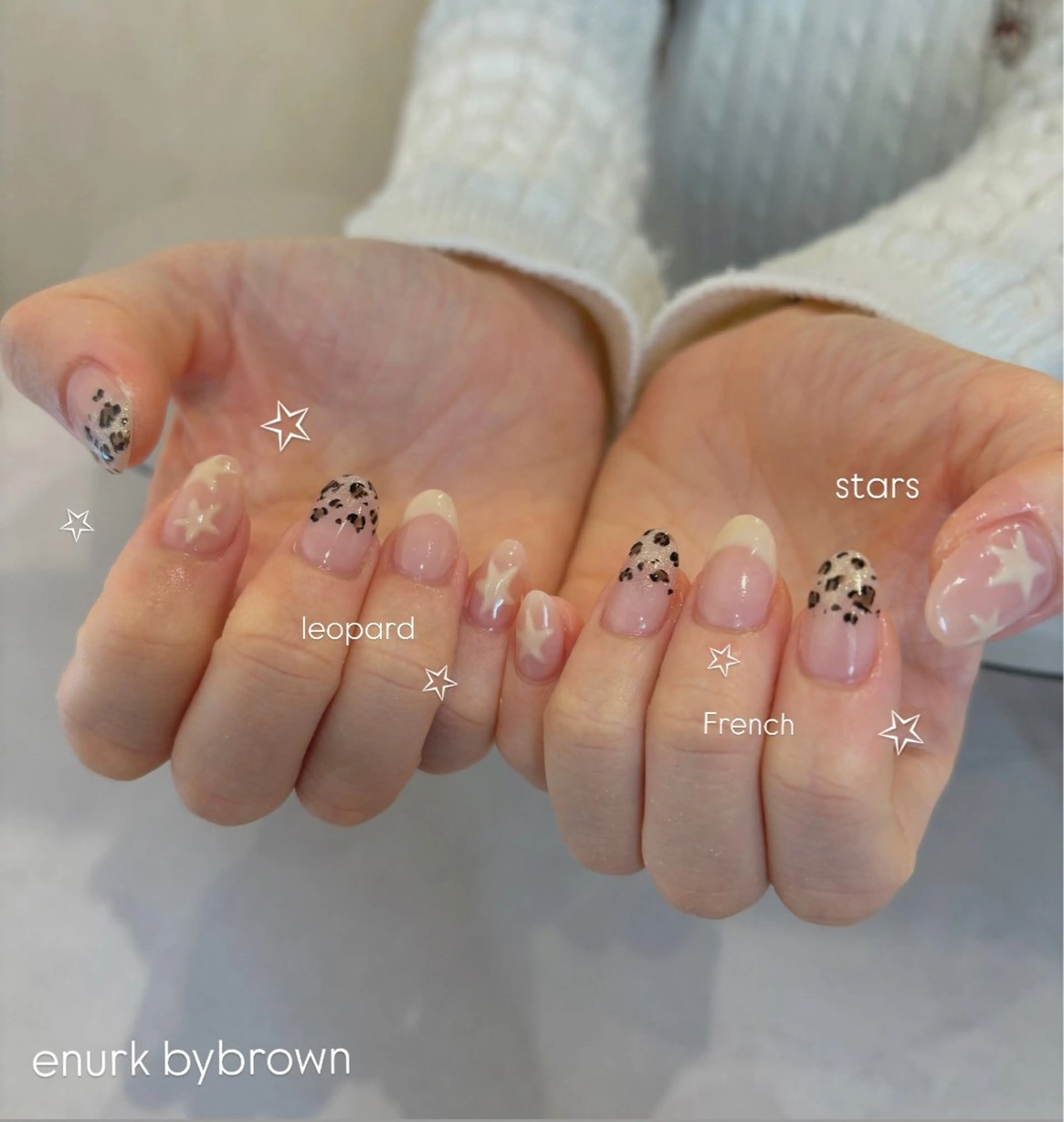 ネイル フレンチネイル ハート 韓国ネイル ニュアンスネイル ハンドネイル enurk店 🍋 丸谷みく♥のその他イメージ