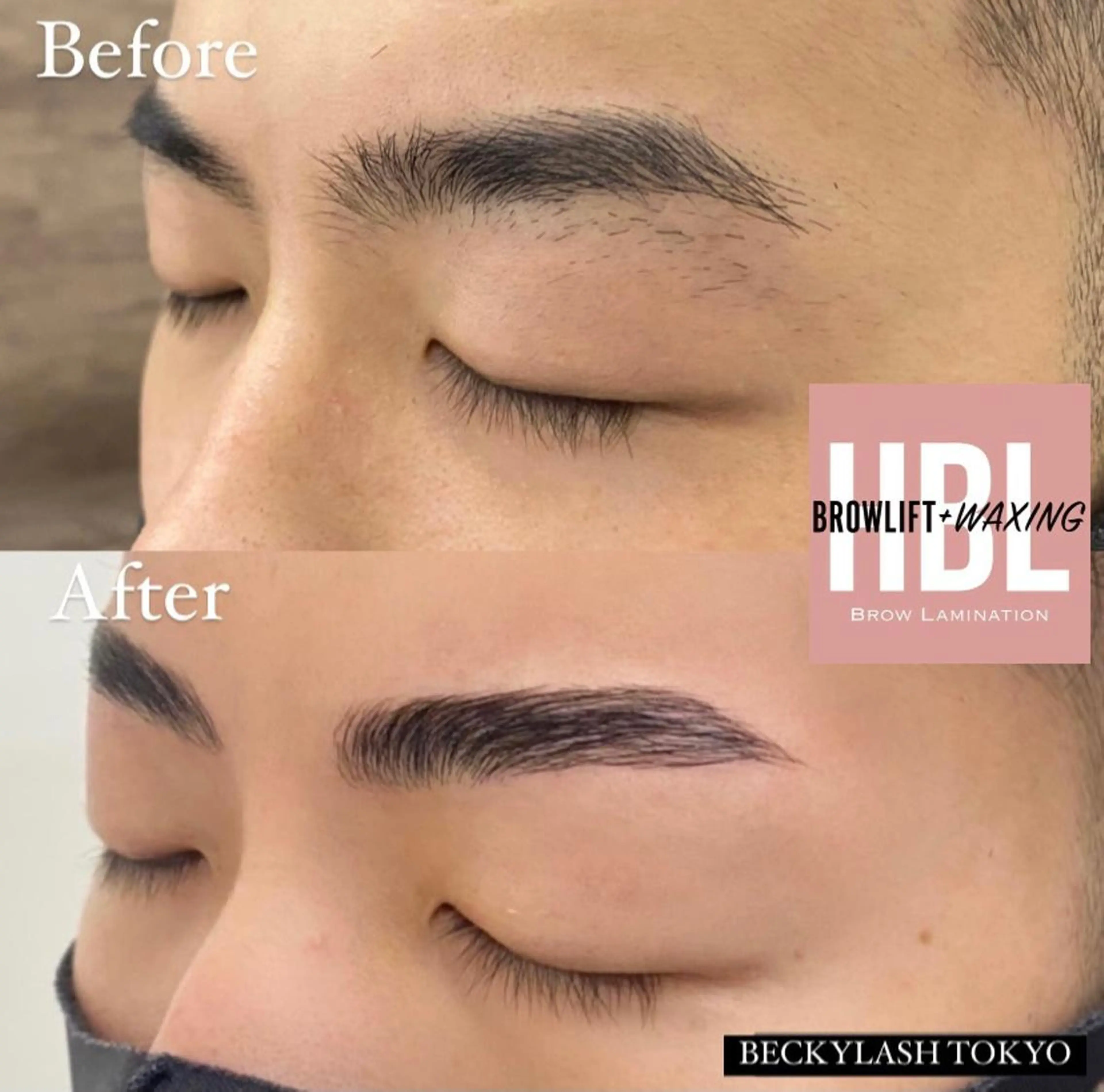 メンズ マツエク・マツパ 太田 BeckyLashのマツエク・マツパデザイン