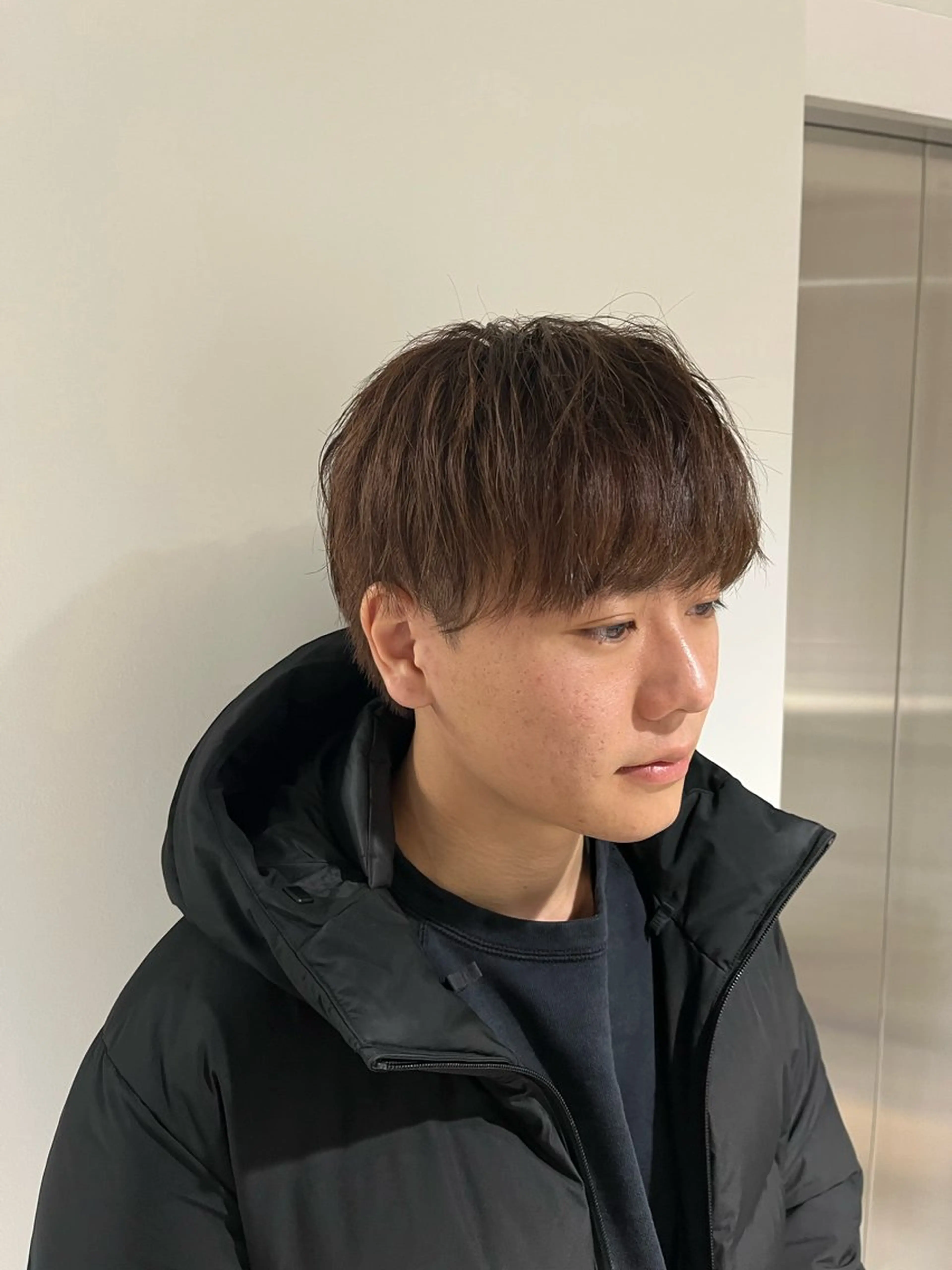 ショート カラー パーマ メンズ 🏆メンズヘア特化 🥇代表りんぺーのヘアスタイル