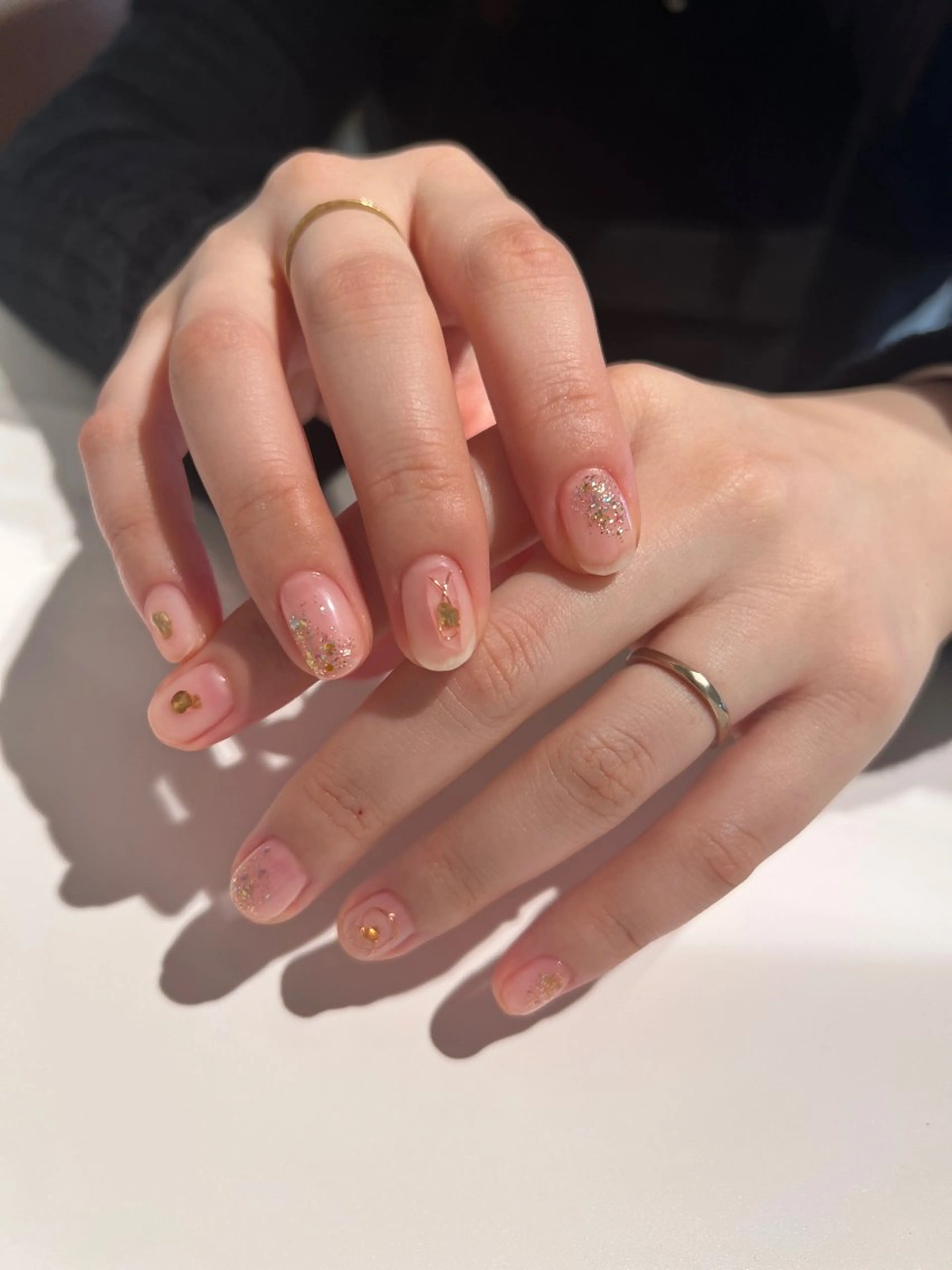 ネイル シンプルネイル 深田 美雪のネイルデザイン