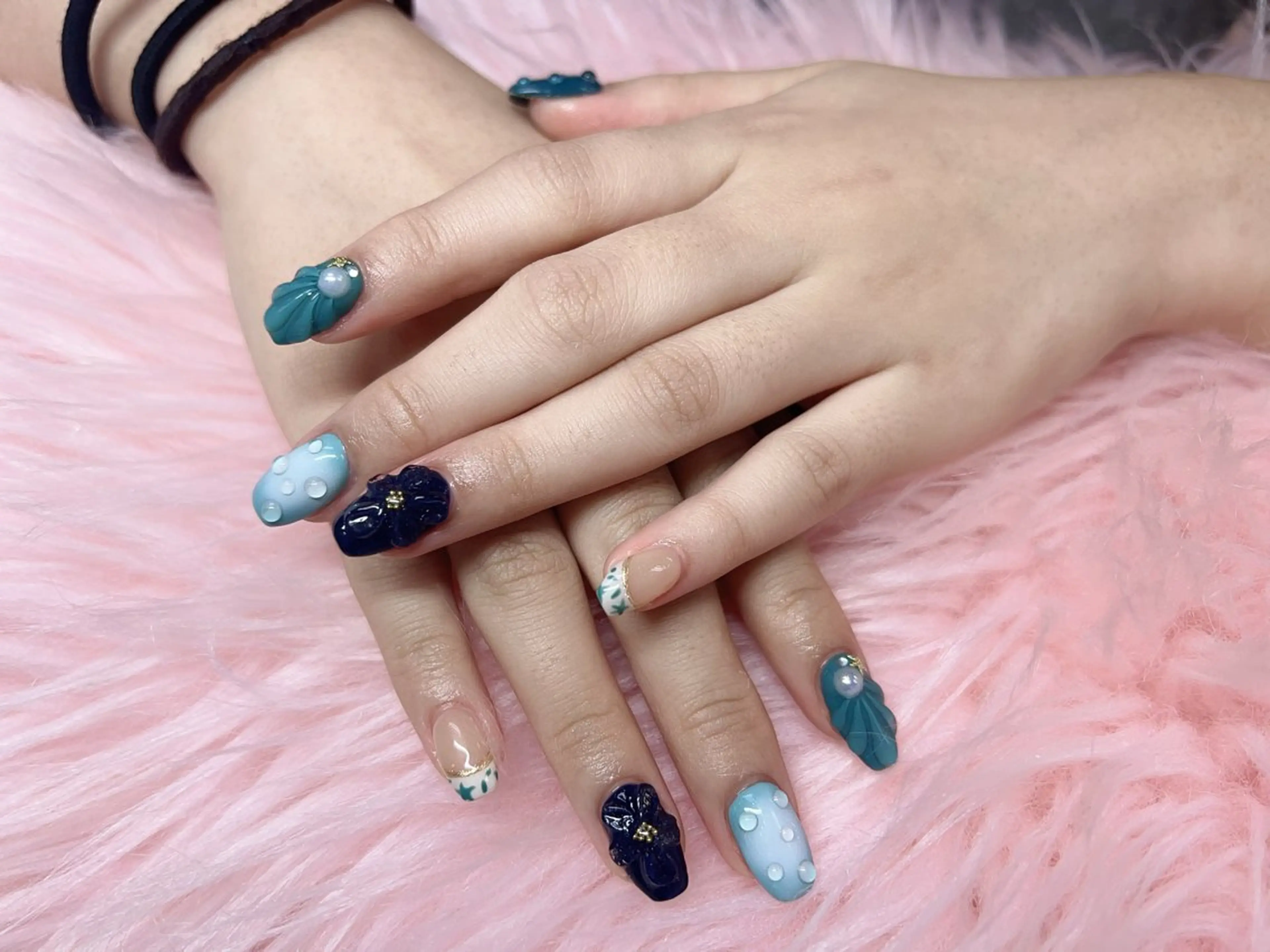 ネイル ハンドネイル ハンドケア 💜MIYA nail川崎店のネイルデザイン