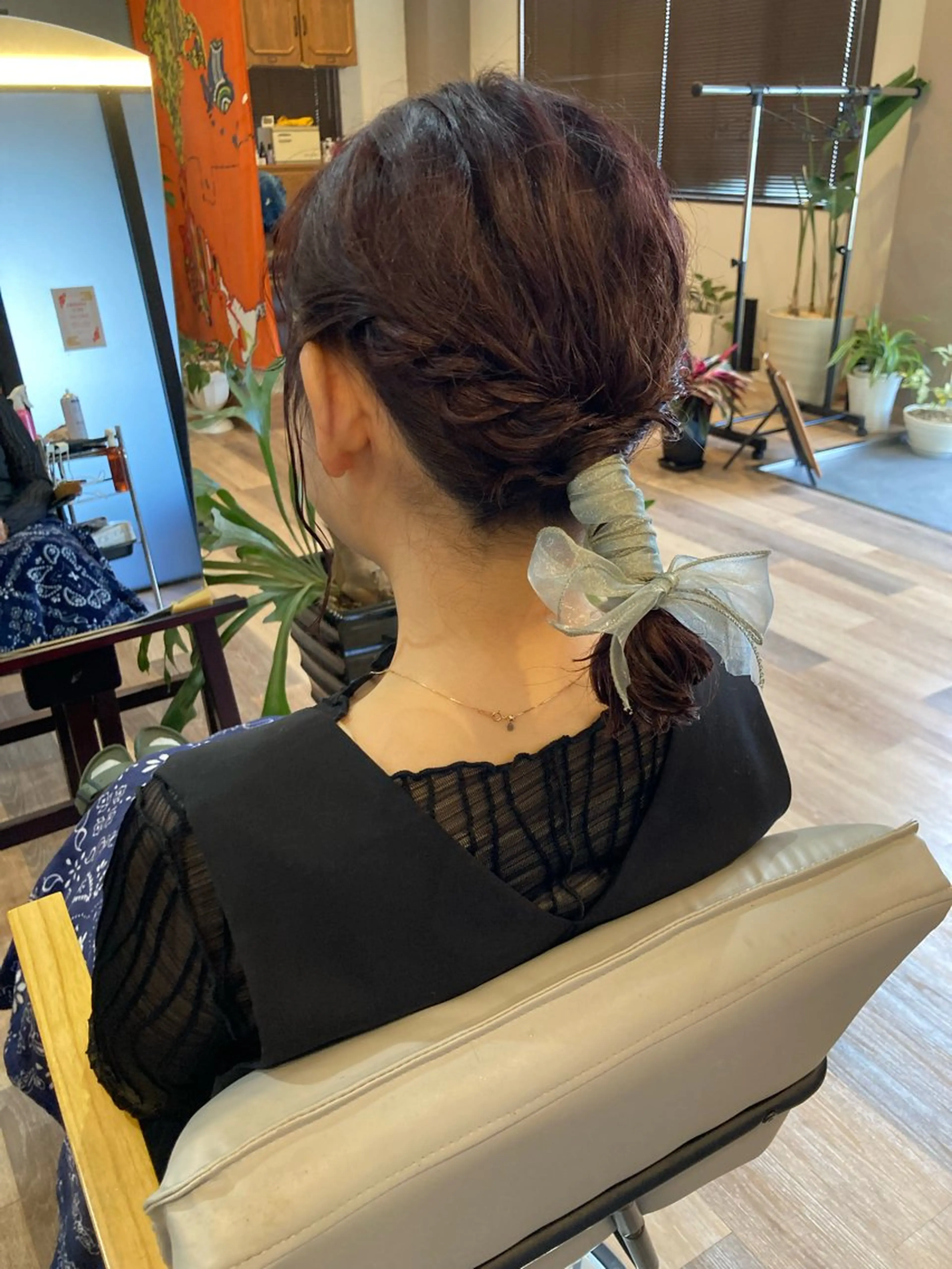 ミディアム ヘアセット 中野 紹江のマツエク・マツパデザイン