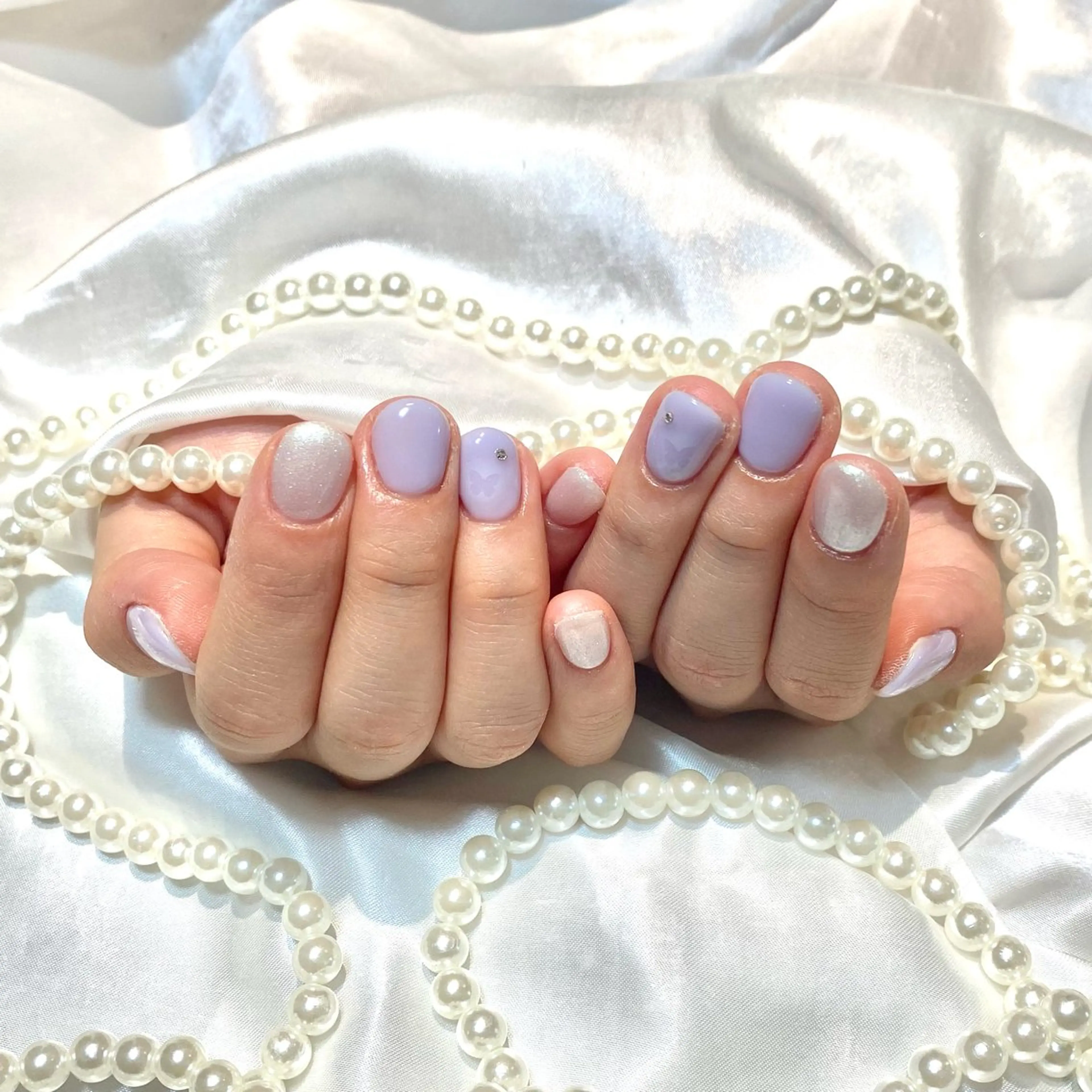 ネイル ハンドネイル WISTERIA rirunaのネイルデザイン