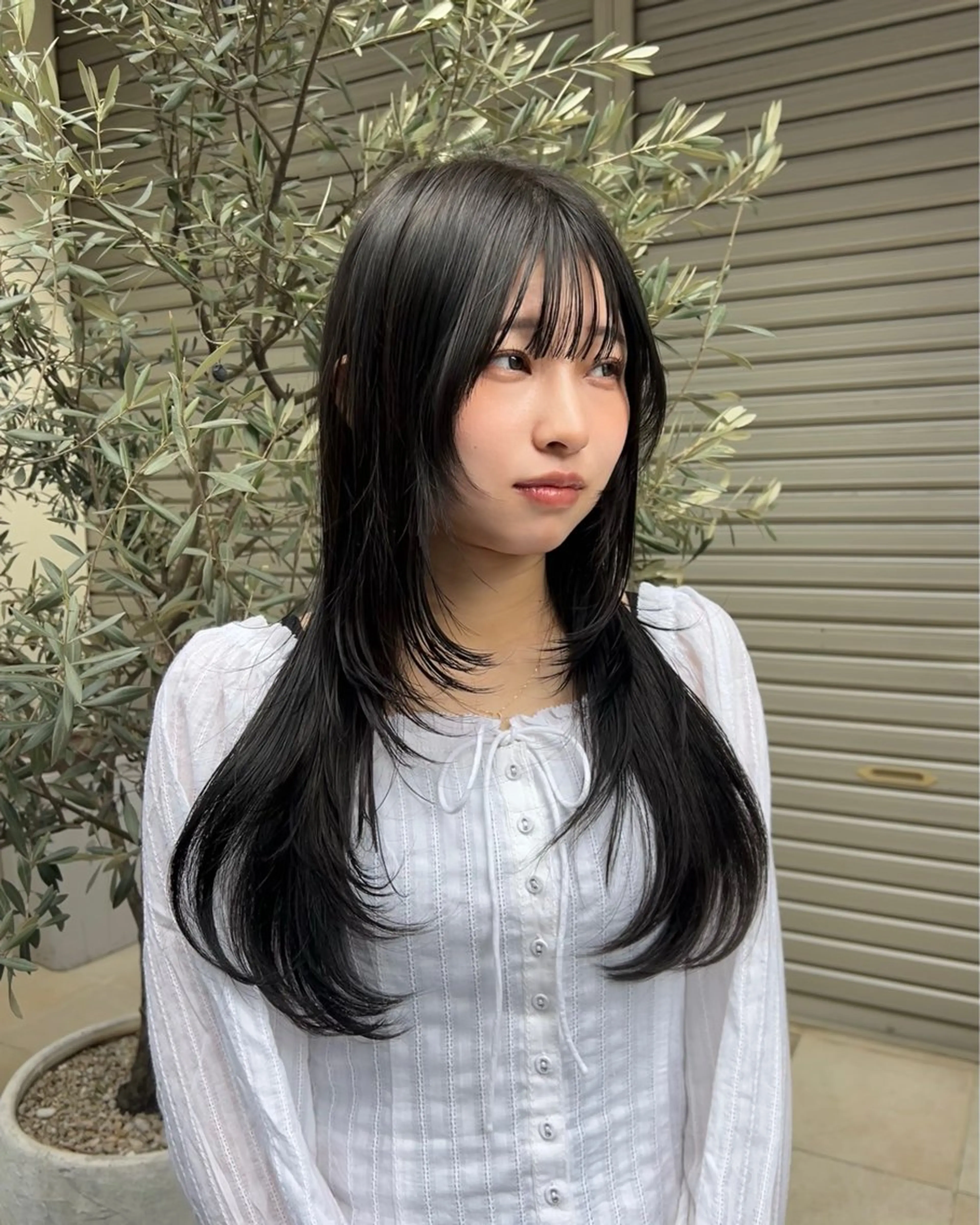 ロング カット ヘアカラー トリートメント レイヤーカット/暖色 🐈‍⬛hiyokaのヘアスタイル