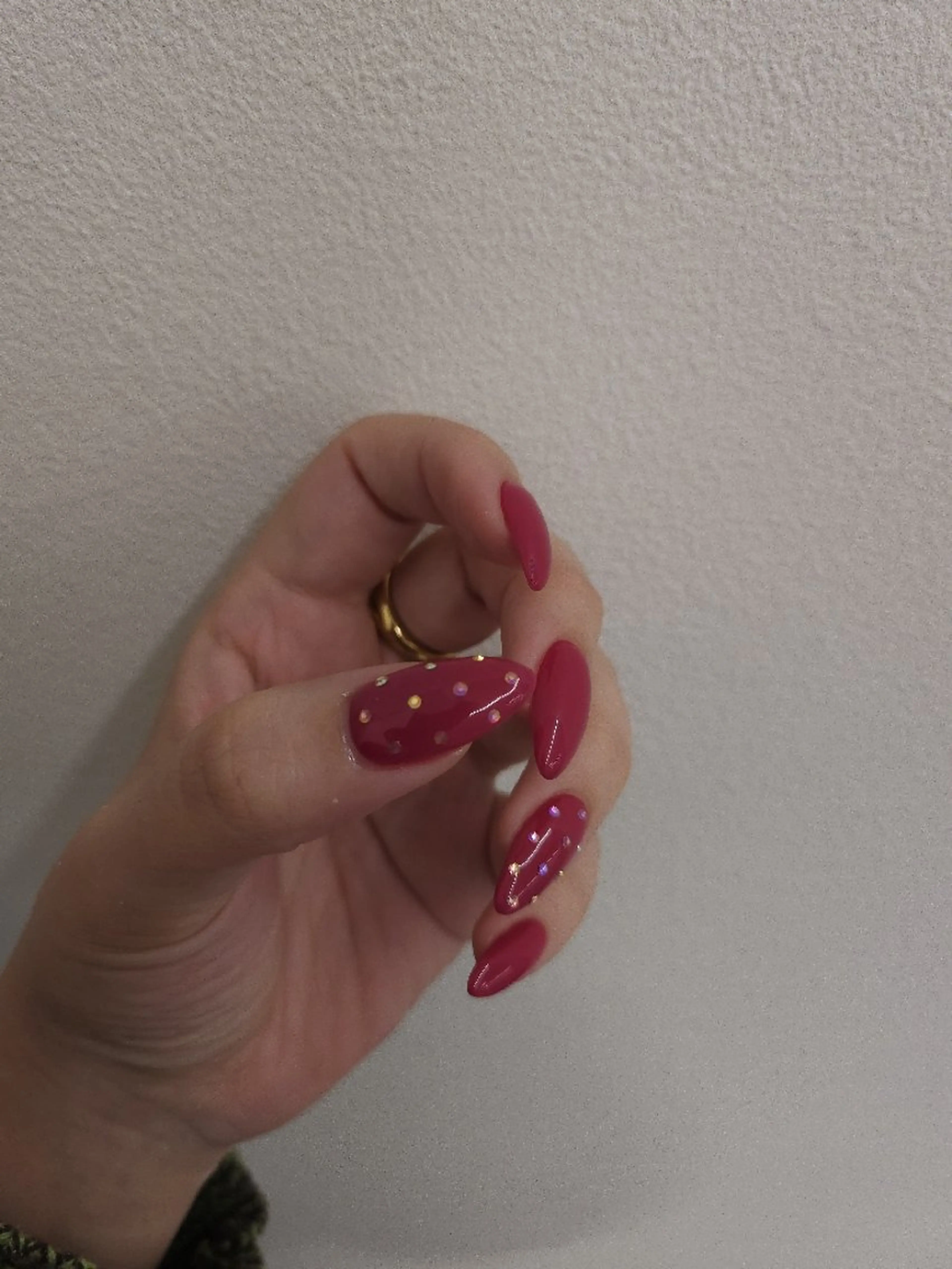 ネイル アートネイル ドット ジェルネイル ワンカラーネイル パラジェル ハンドネイル puku nail 🌼kazu🌼のネイルデザイン