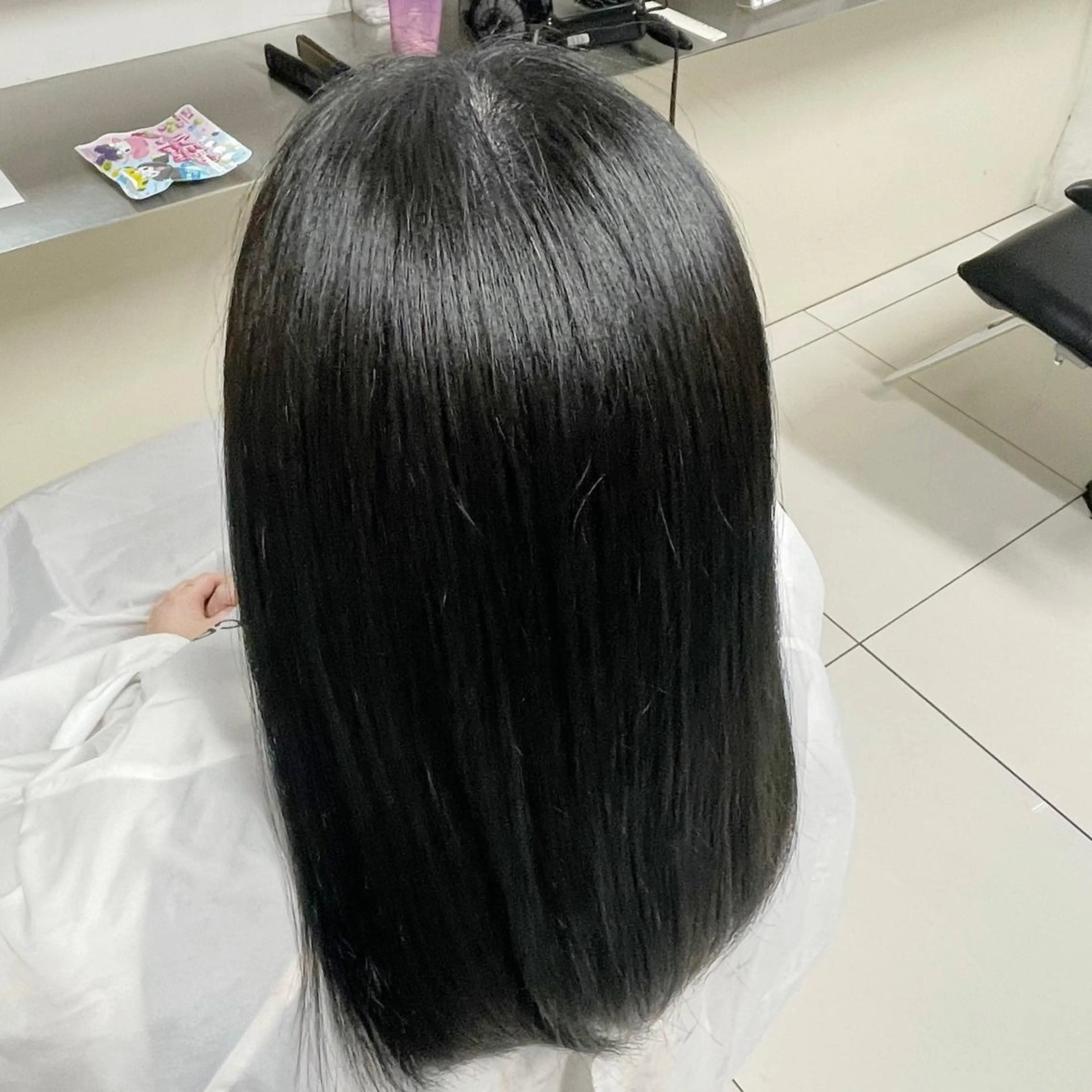 セミロング カラー ブリーチ/ヘアセット 【𝙍𝙞𝙣𝙤】のヘアスタイル