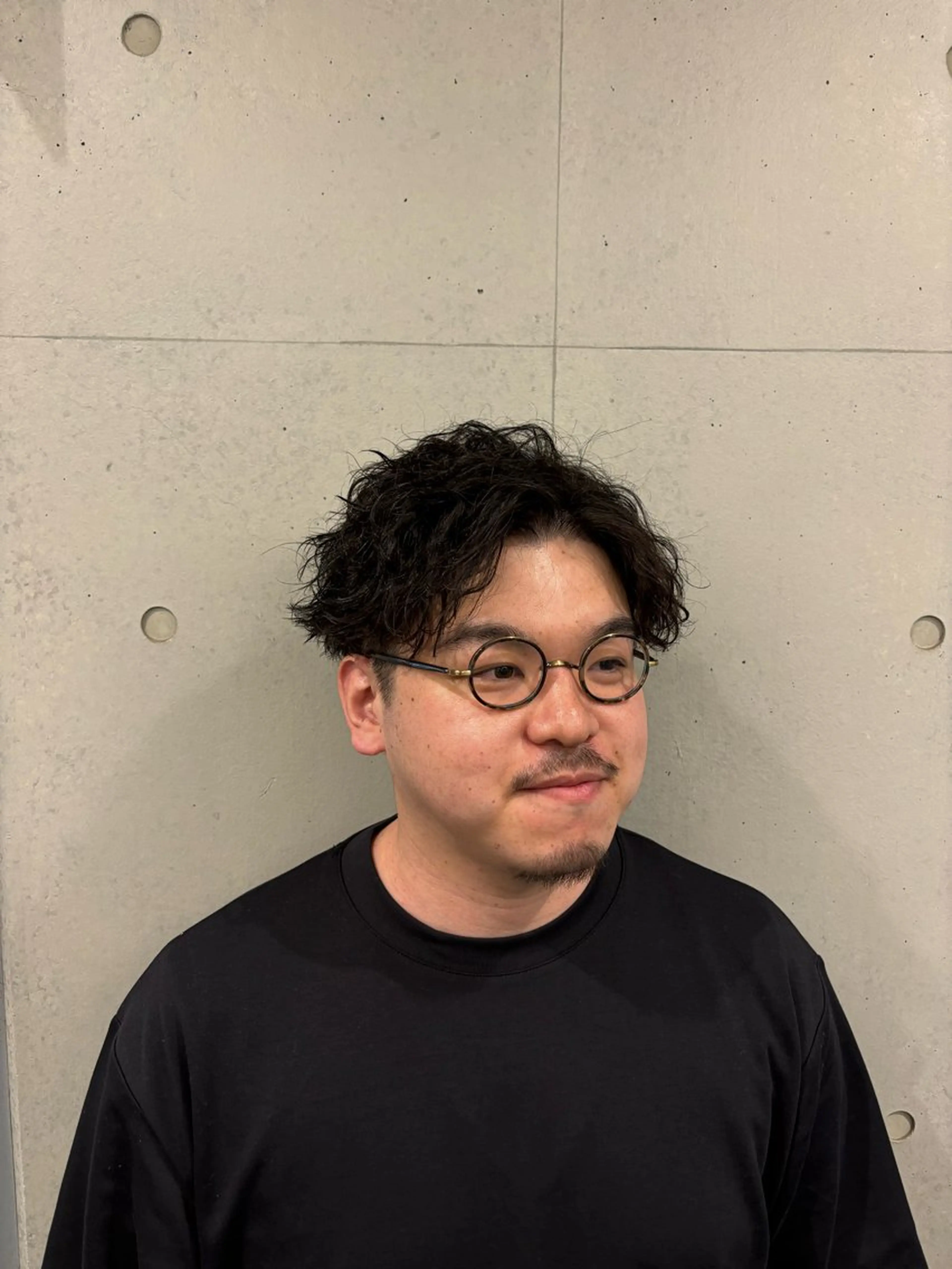 ショート パーマ メンズ カット パーマ メンズサロン/戸塚駅 東口3分/冨田大輝のヘアスタイル