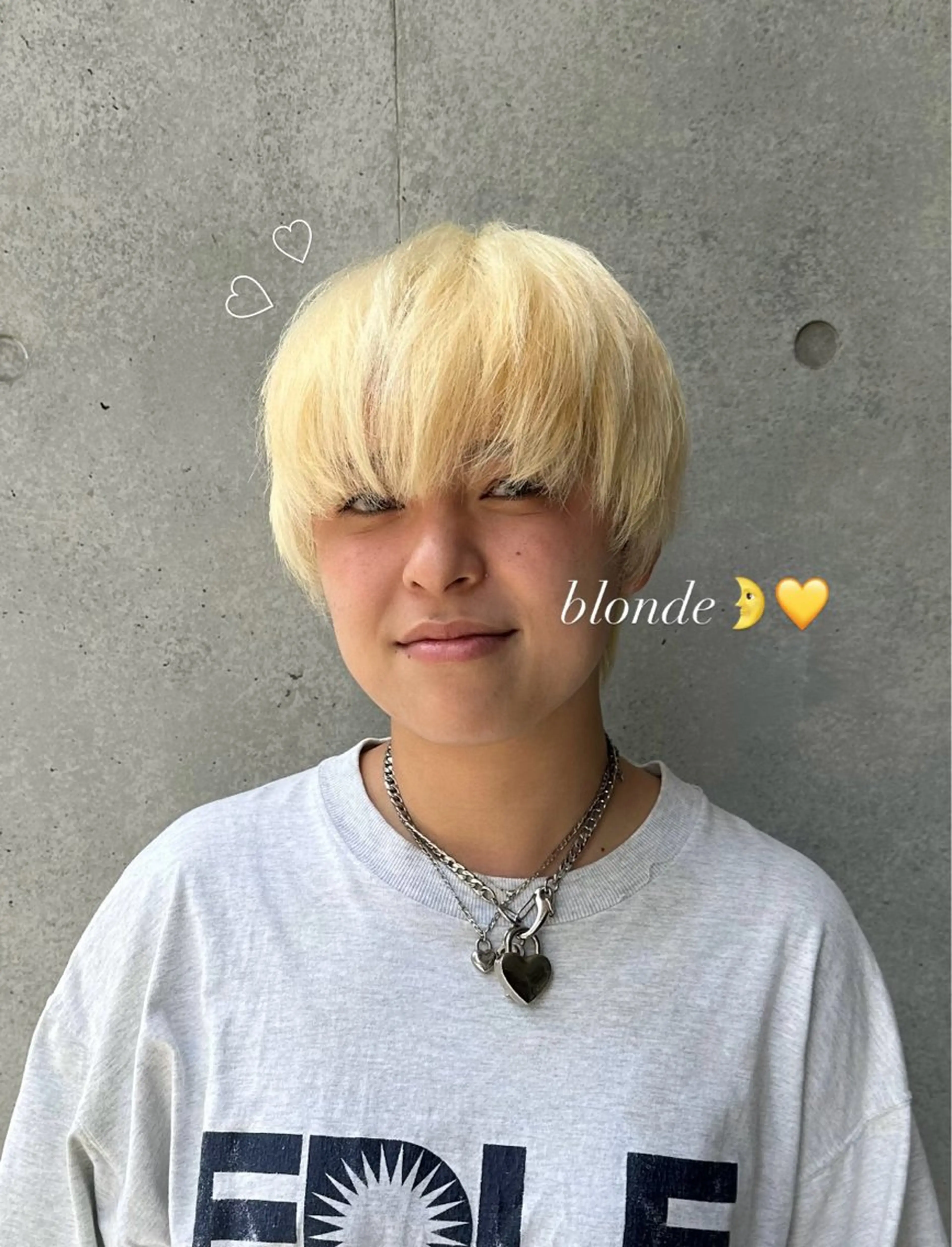 【ブリーチリタッチ専用】💛ケアブリーチリタッチ+アクアトリートメント🌛大得意です🫶🏻の写真