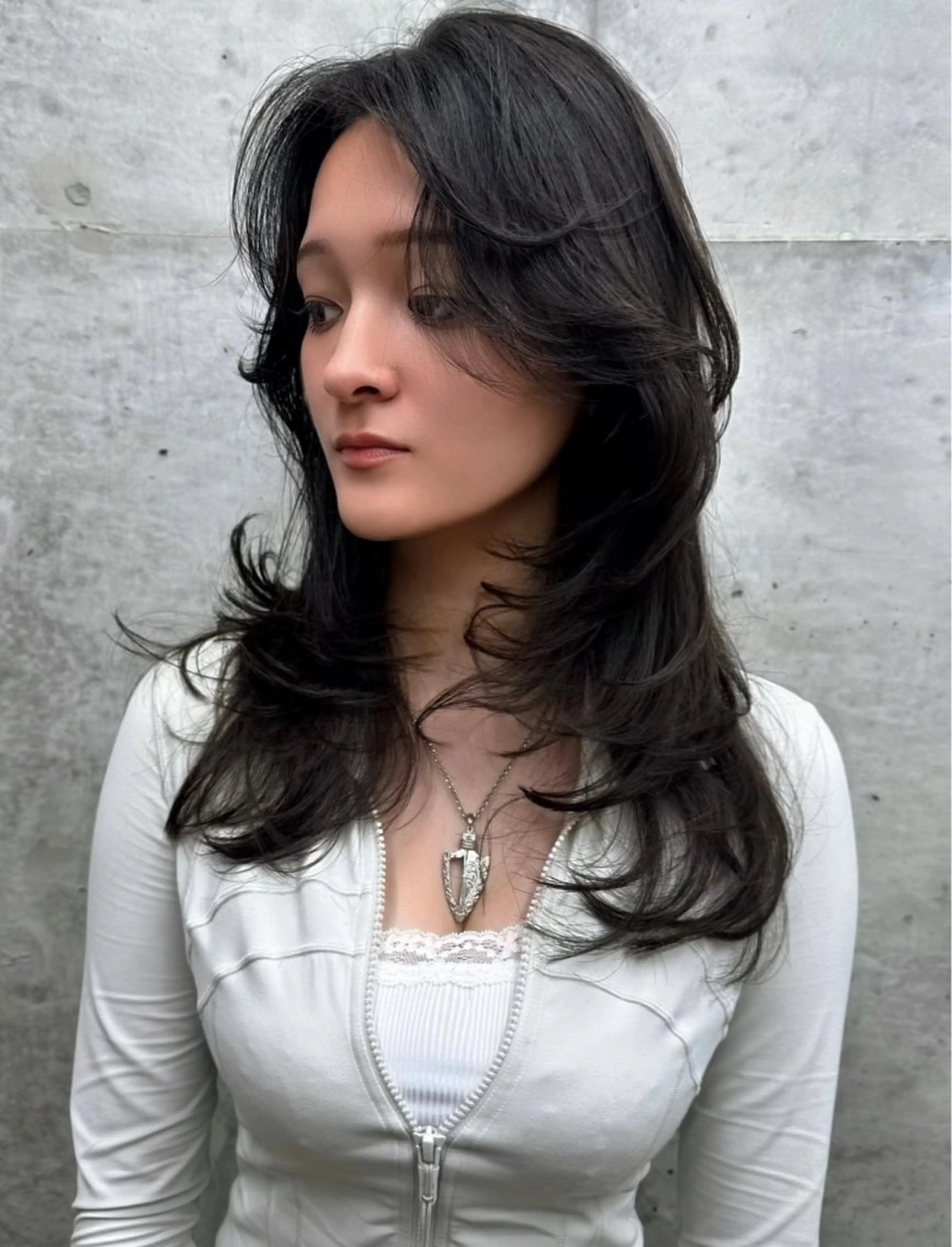 ロング カット NU/EN所属・海外ヘア/美髪矯正 海外レイヤー/ヒラキのヘアスタイル