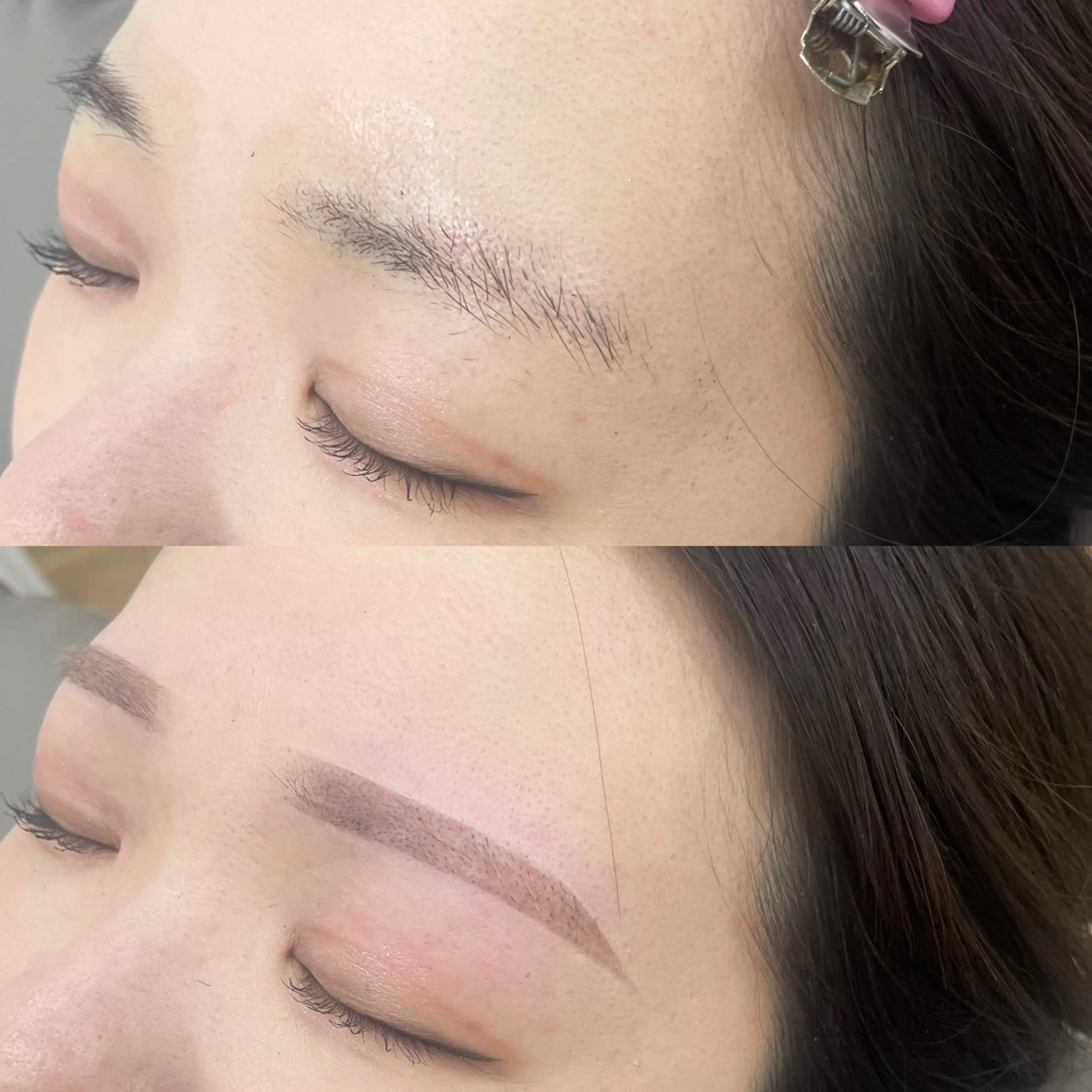 🏵️美眉スタイリング【眉Wax +毛量調整＋メイク込み】男性、女性どちらでも施術可能です🙆‍♀️の写真