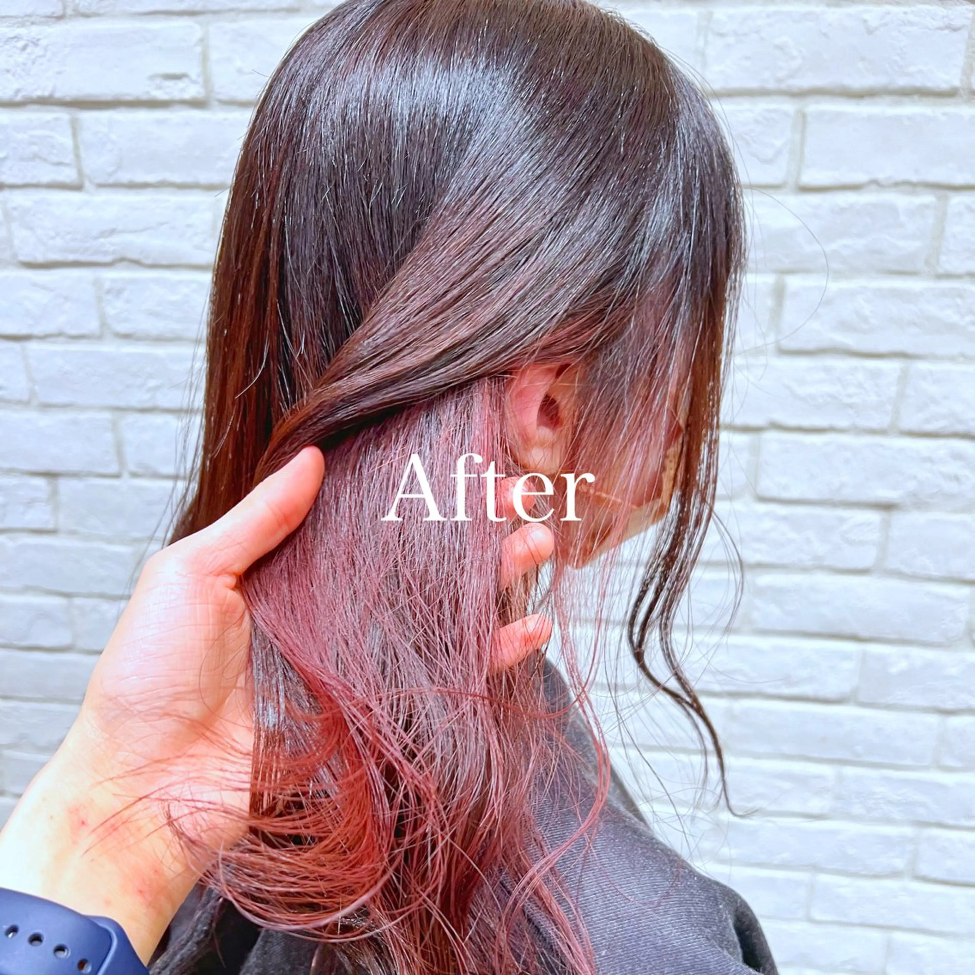 セミロング カラー レディースヘア💫 加藤たいが🐯のヘアスタイル