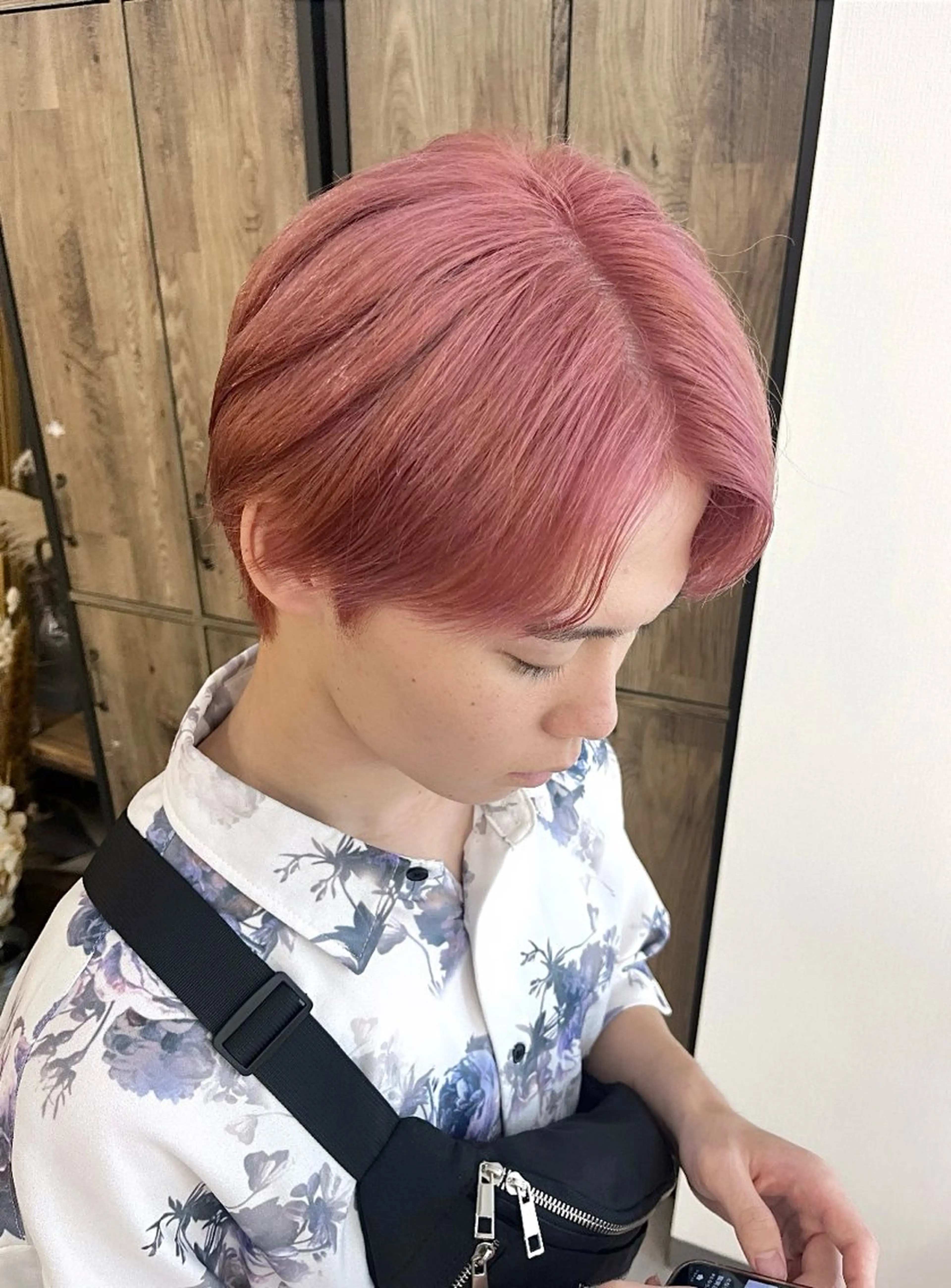 メンズ ヘアカラー トリートメント 当日予約◎ risaのヘアスタイル