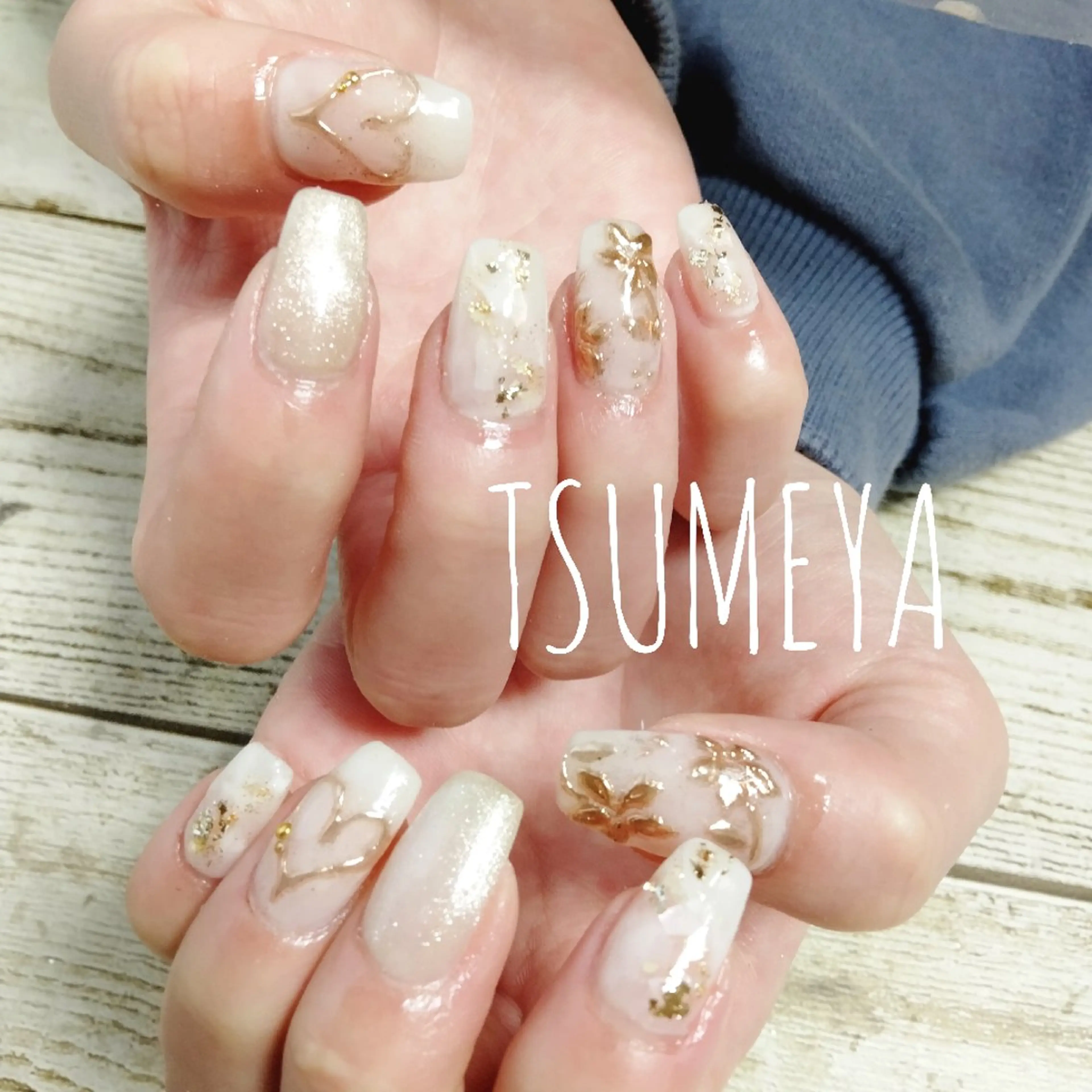 ネイル バレンタイン ハンドネイル _TSUMEYA _のネイルデザイン