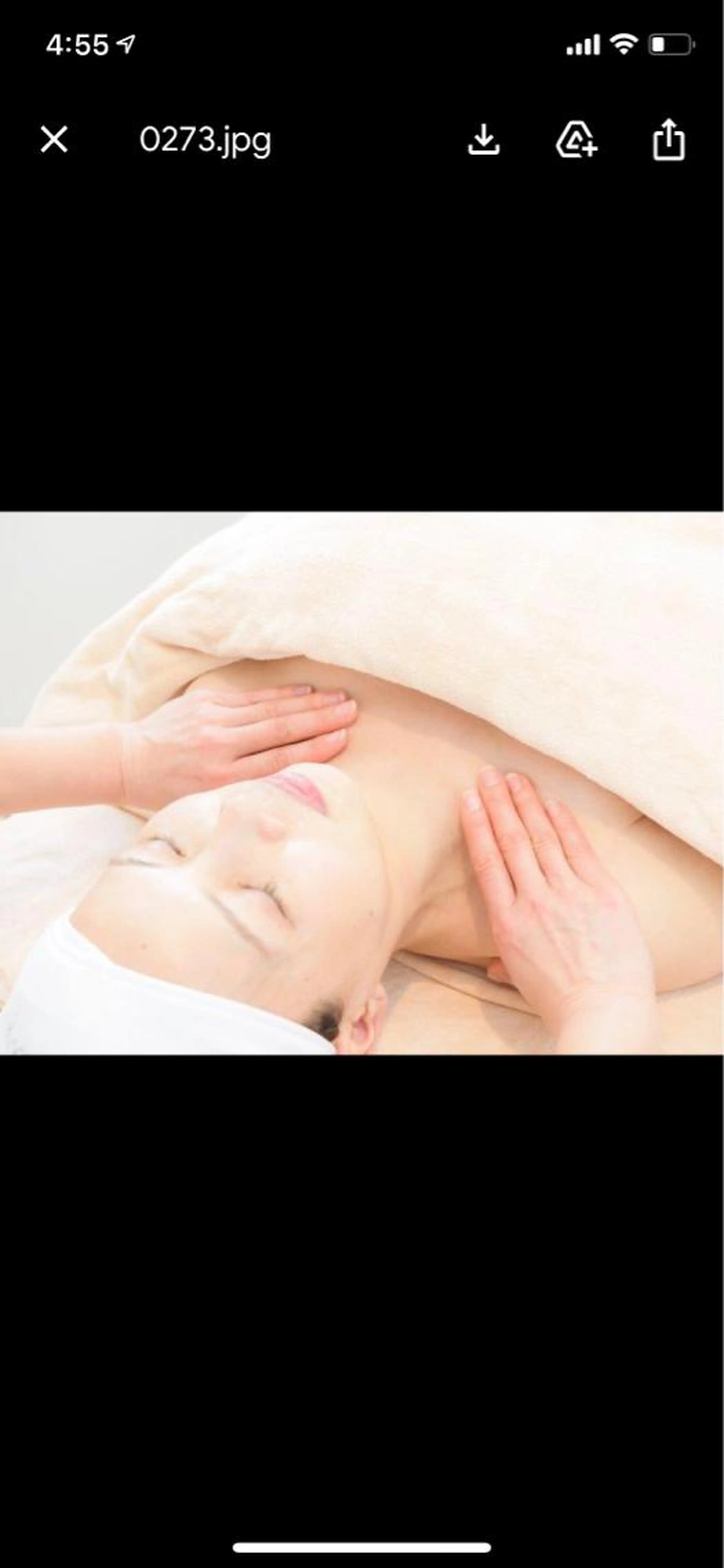 【冷え改善】全身ホットアロママッサージリラックスコース60分¥7000→¥6000の写真