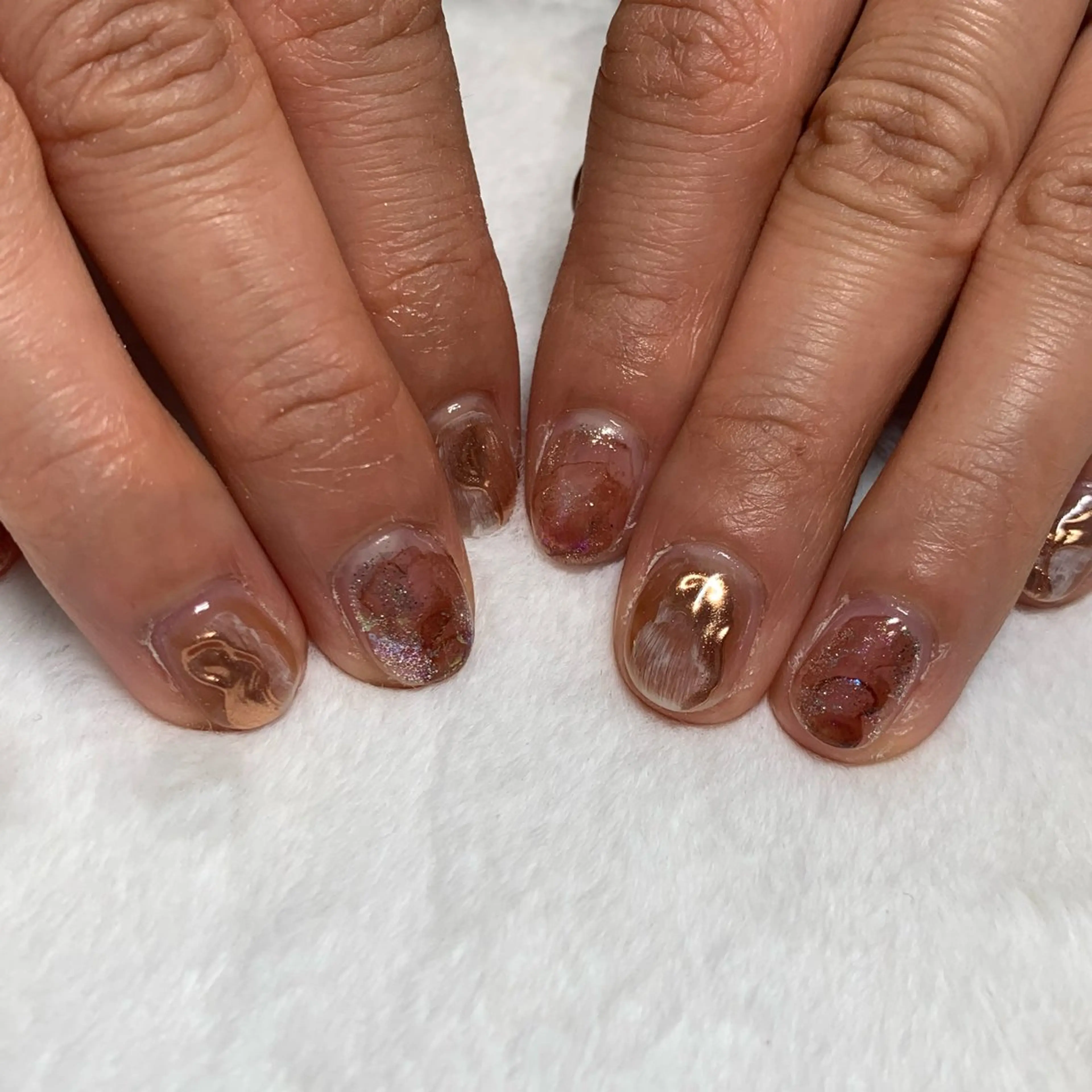 ネイル a:Qネイル /久米川のネイルデザイン