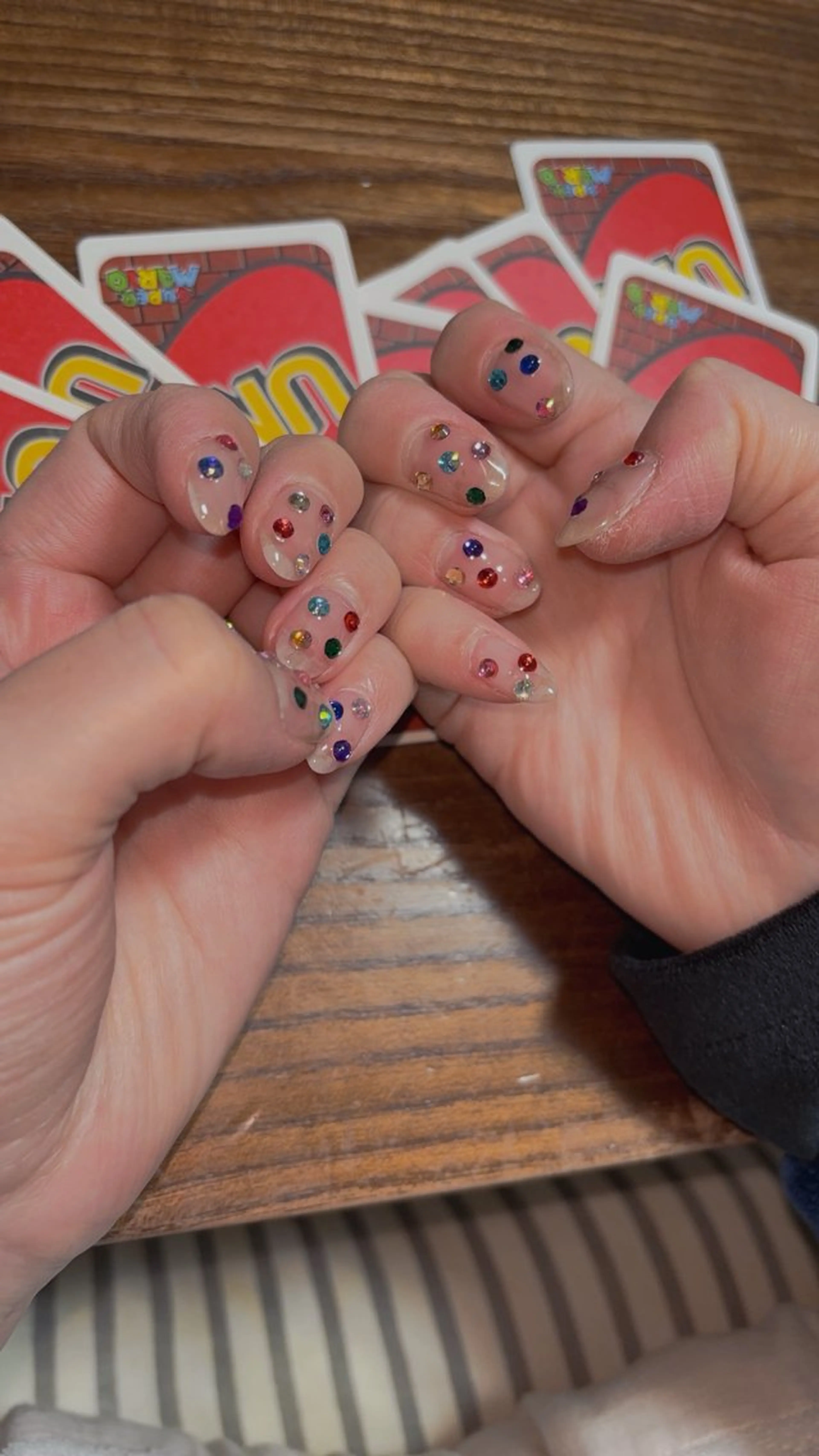 ネイル ストーンネイル ハンドネイル coco nailのネイルデザイン