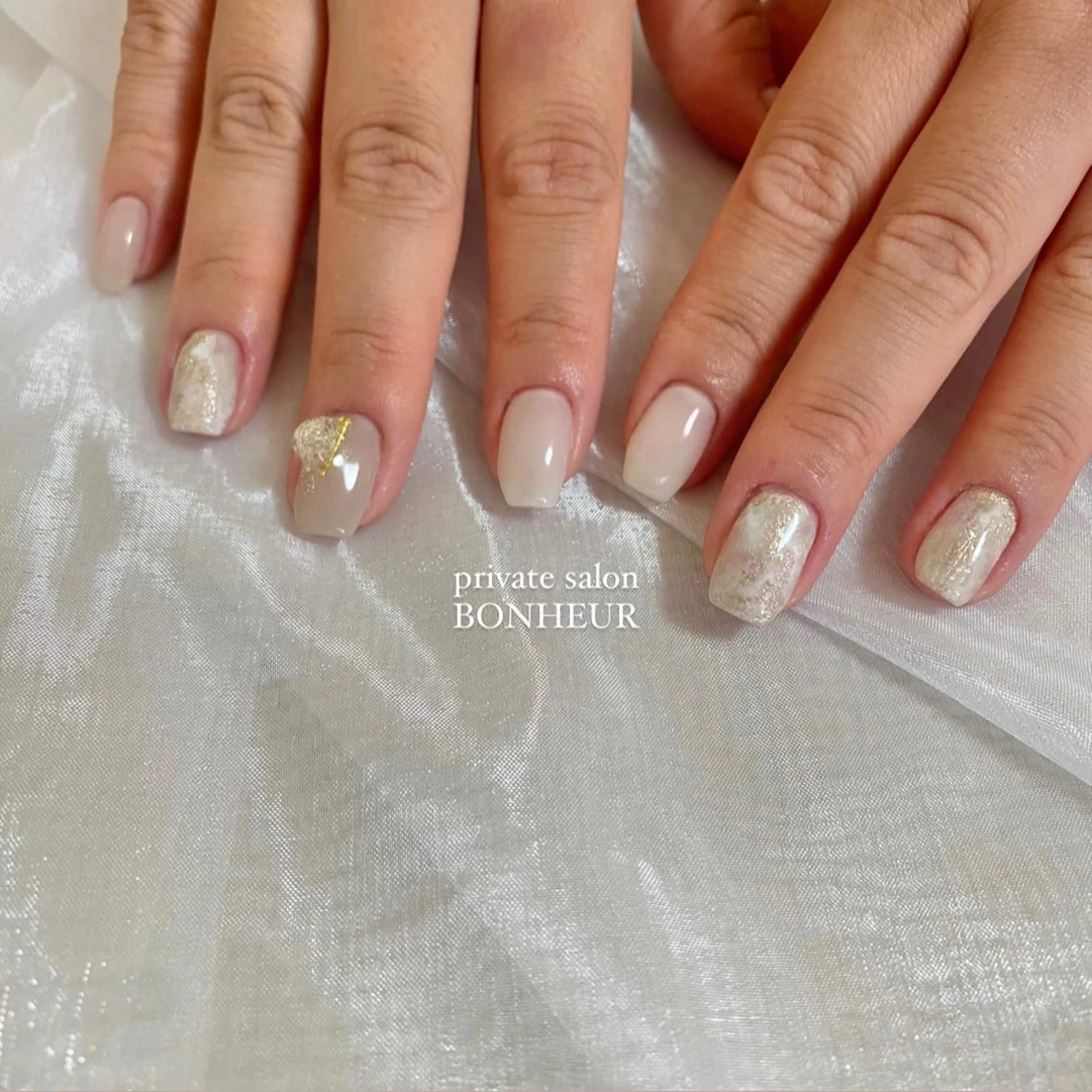 ネイル ハンドネイル BONHEUR Annaのネイルデザイン