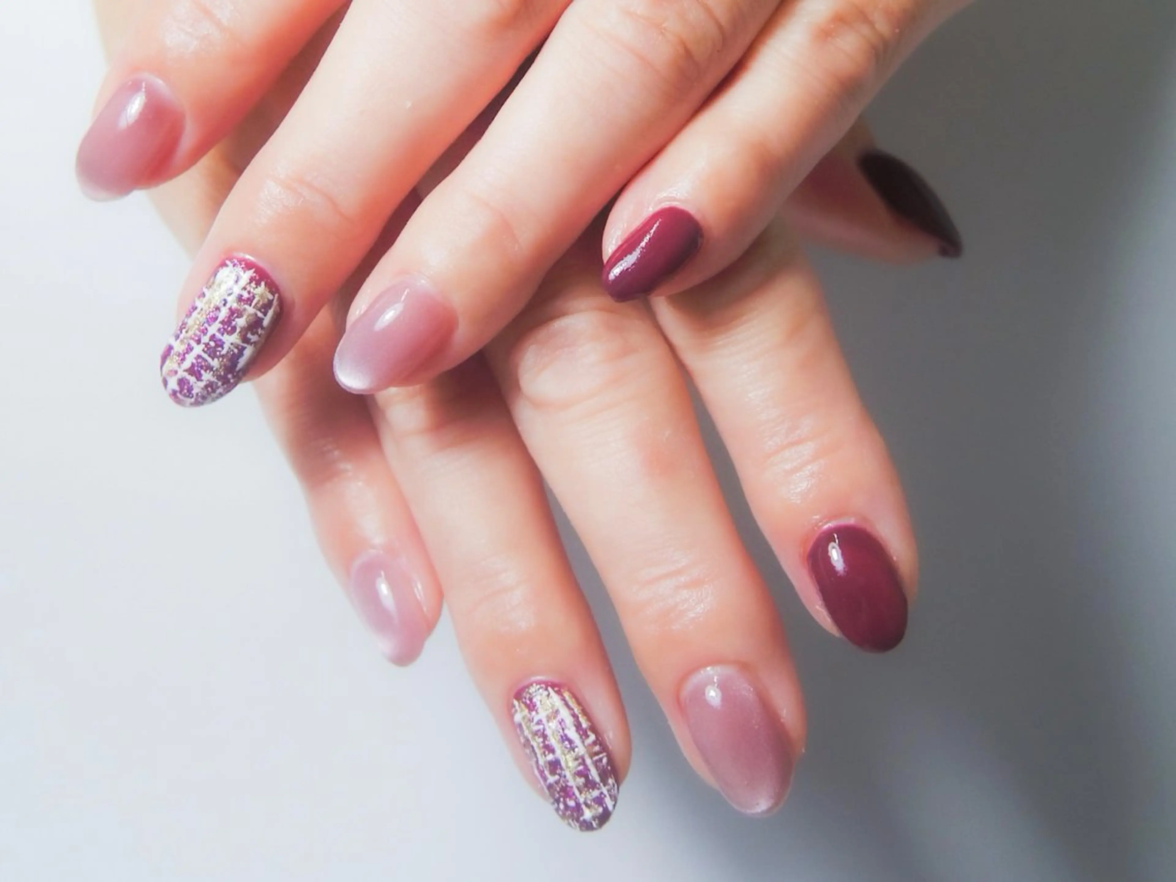 ミディアム サロン リムネイルのネイルデザイン