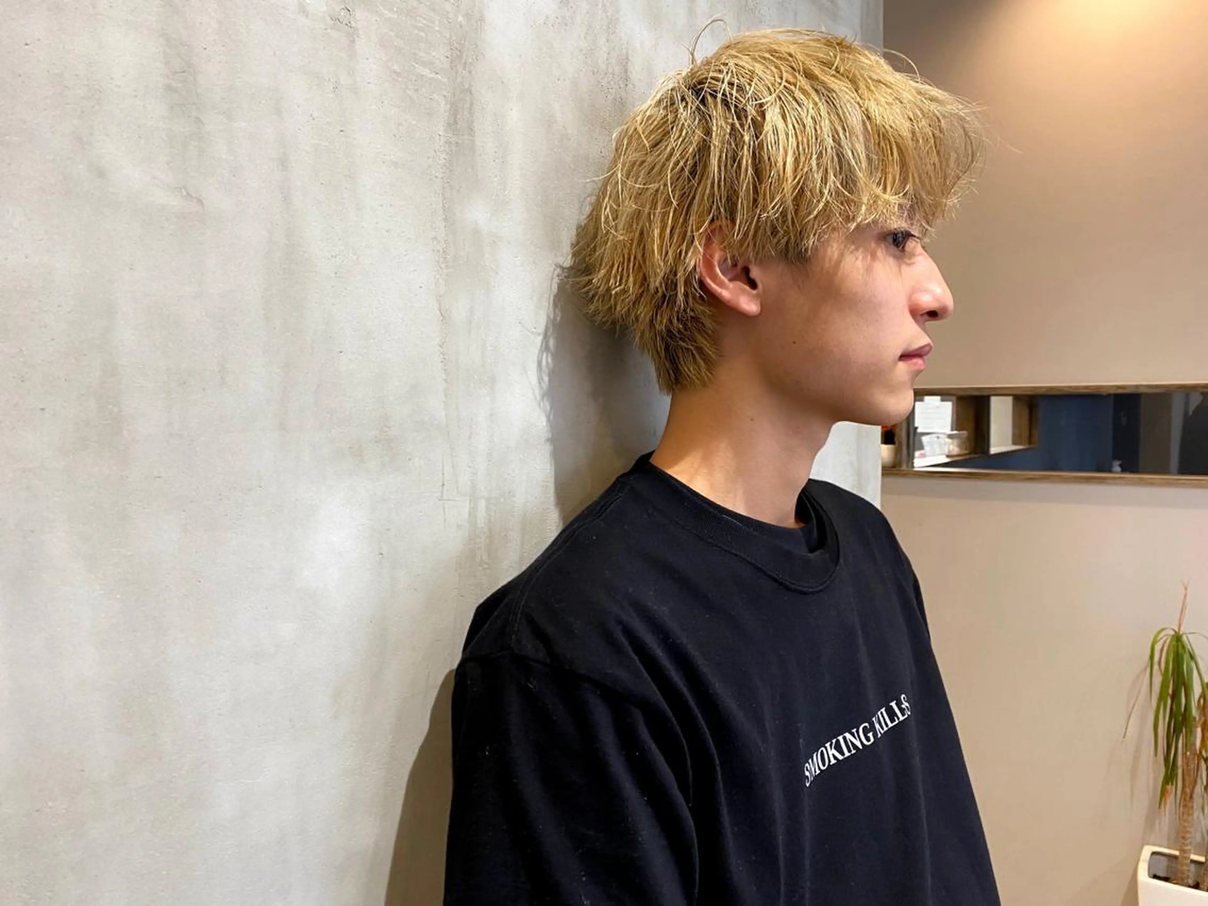ショート カラー メンズ カット ヘアカラー ill副店長 立和田純也のヘアスタイル