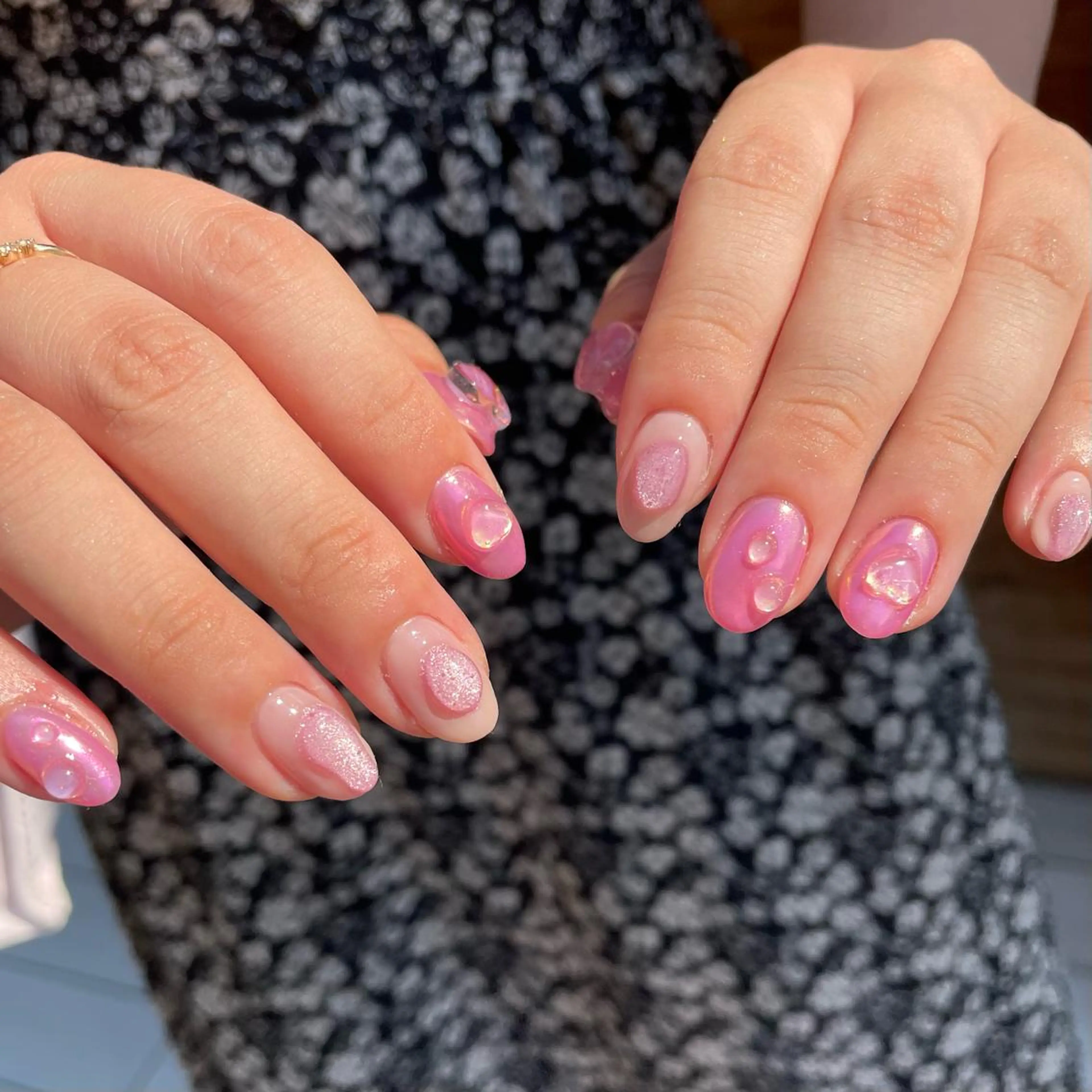 ネイル 新井 ひなののネイルデザイン