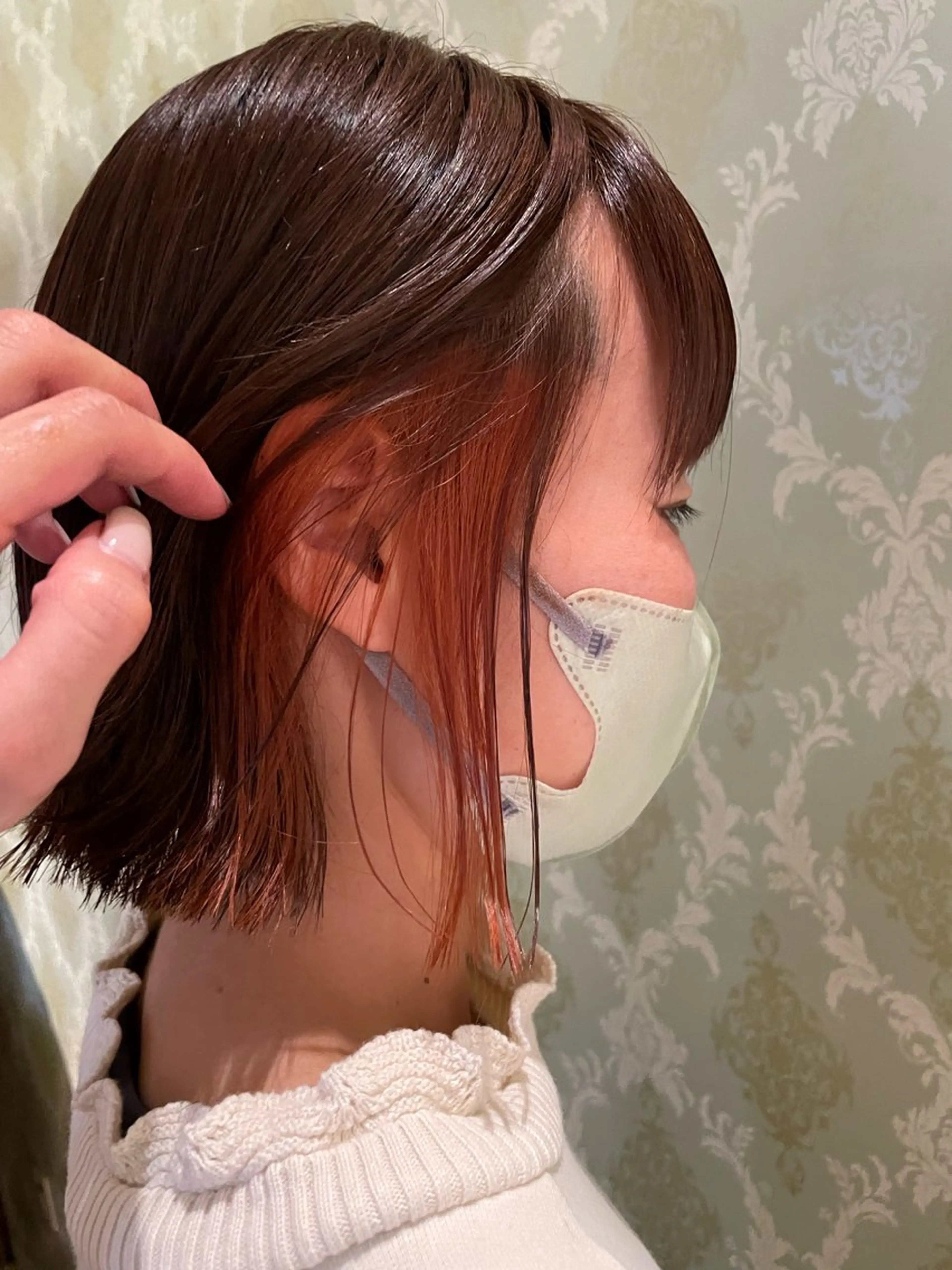 ショート EARTH/A与次郎店所属・EARTH✂️ 榎谷吏織のヘアスタイル