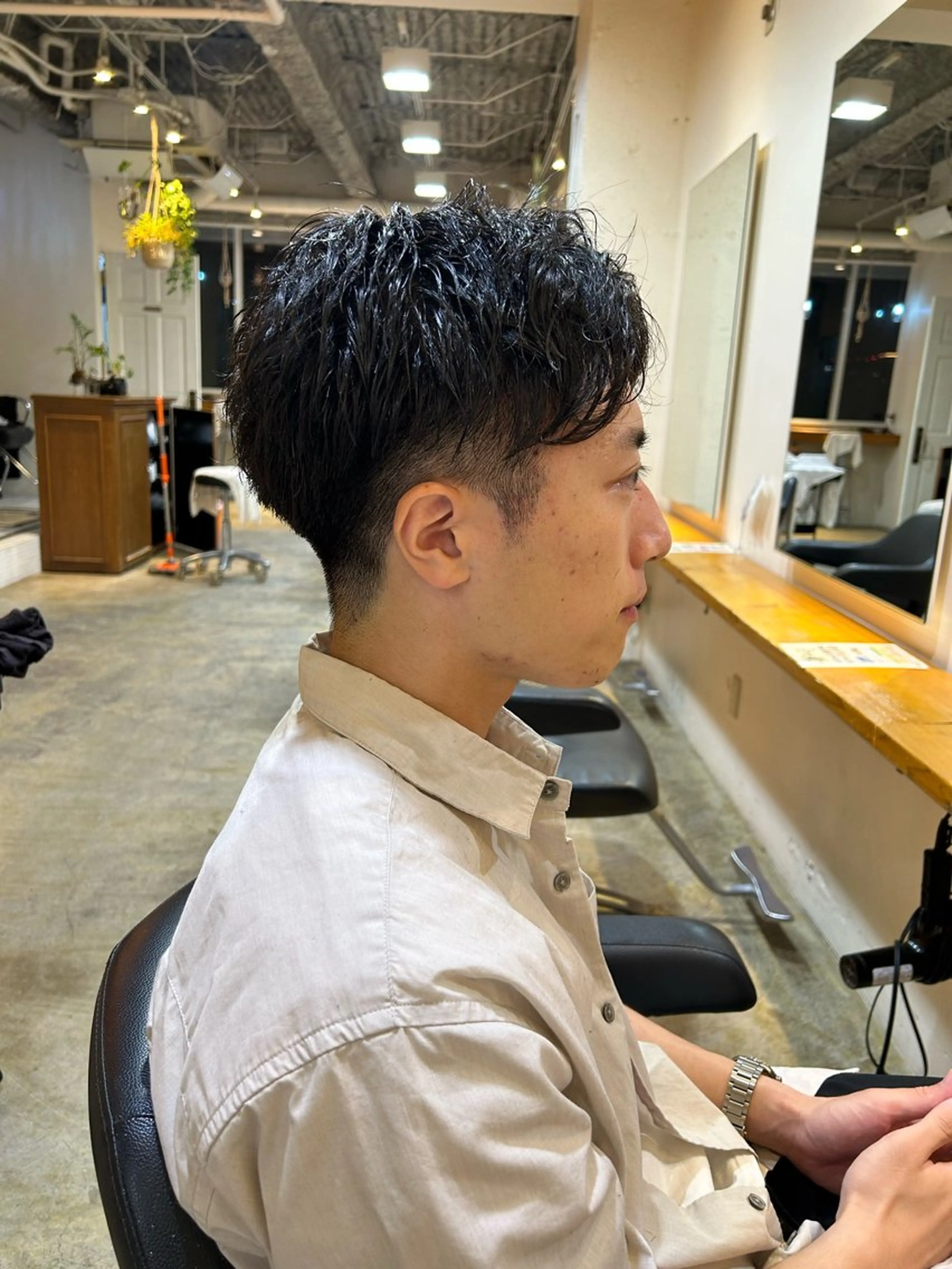 メンズ ナチュラル大人っぽい スタイル MAORIのヘアスタイル