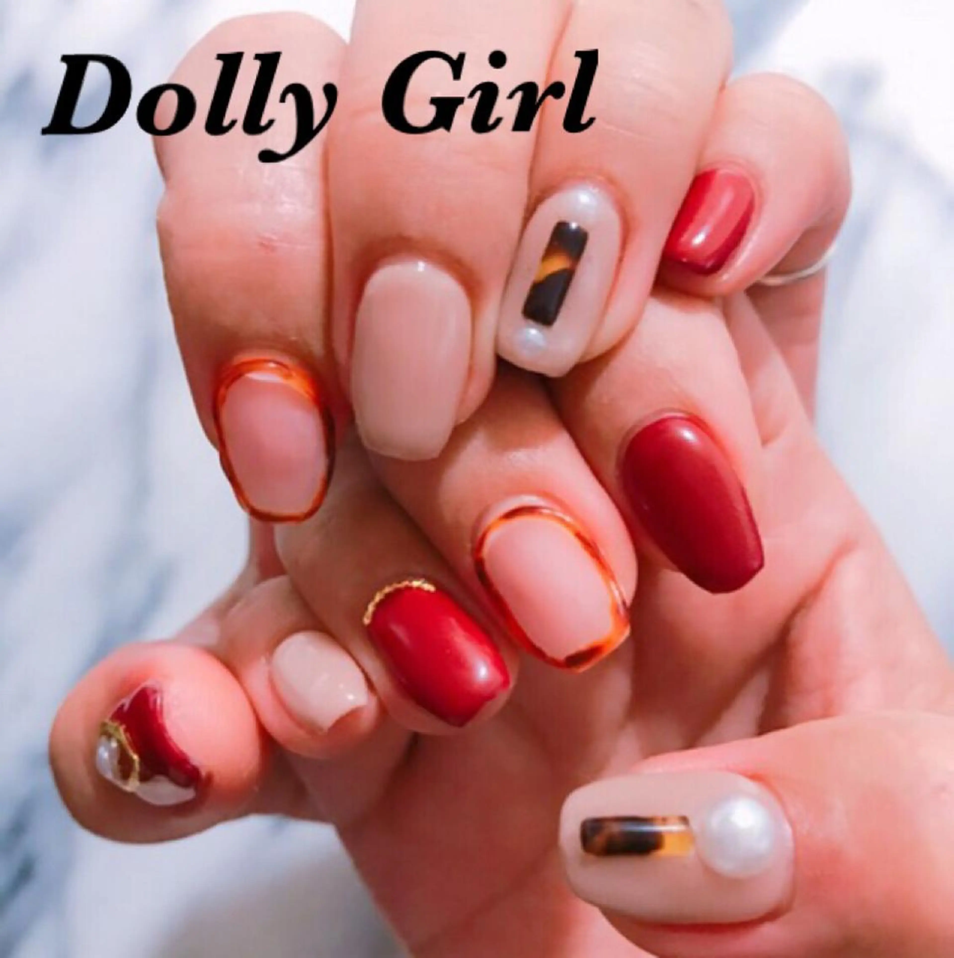 ネイル 個室ネイルサロンDolly  Girl〜ドーリーガール〜所属・DollyGirl KYOKOのネイルデザイン