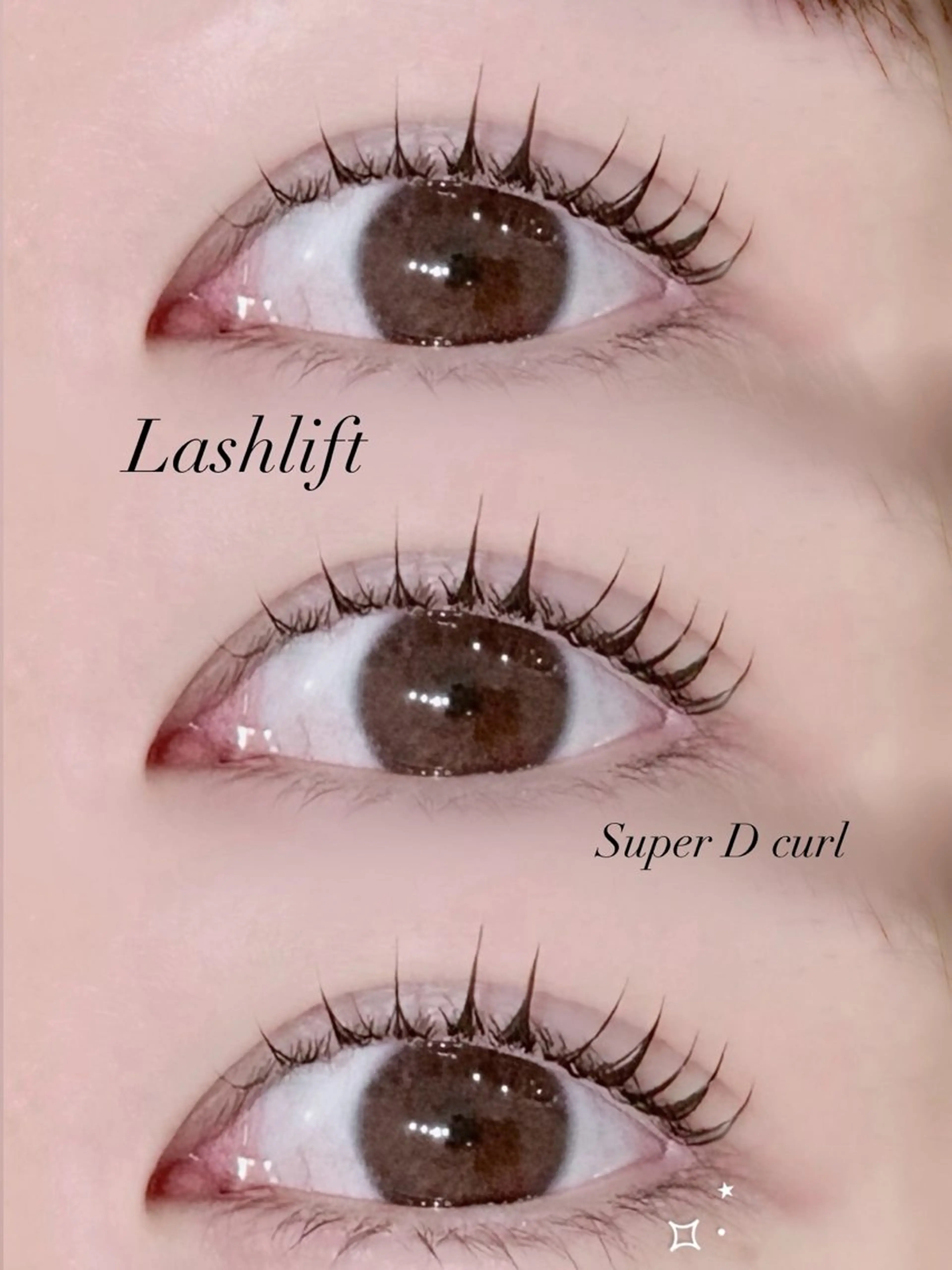 マツエク・マツパ キュート Dカール マツパ Lino所属・Lino kaneharaのマツエク・マツパデザイン